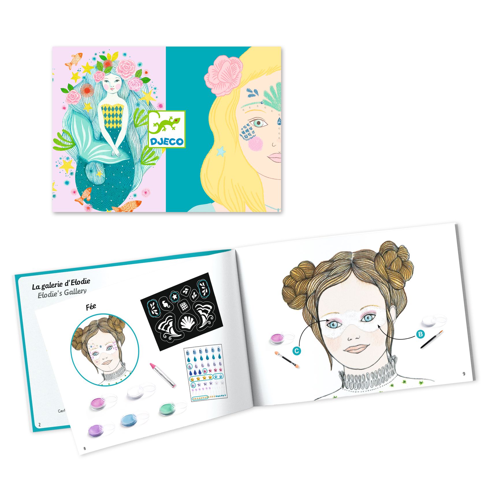 Arcfestés, díszítés - Gyöngyház - Pearl - 4