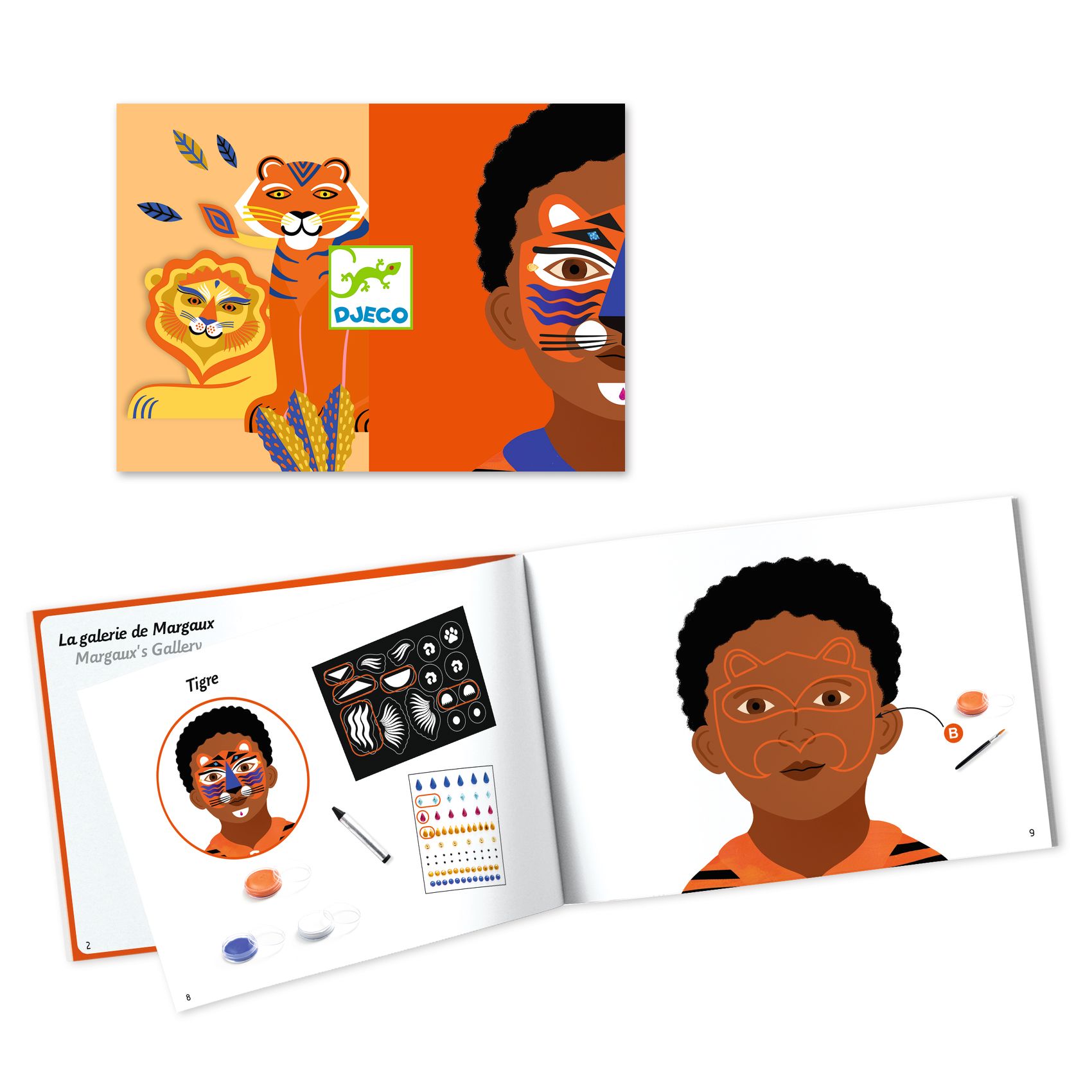 Arcfestés, díszítés - Nagymacskák - Panthera - 8