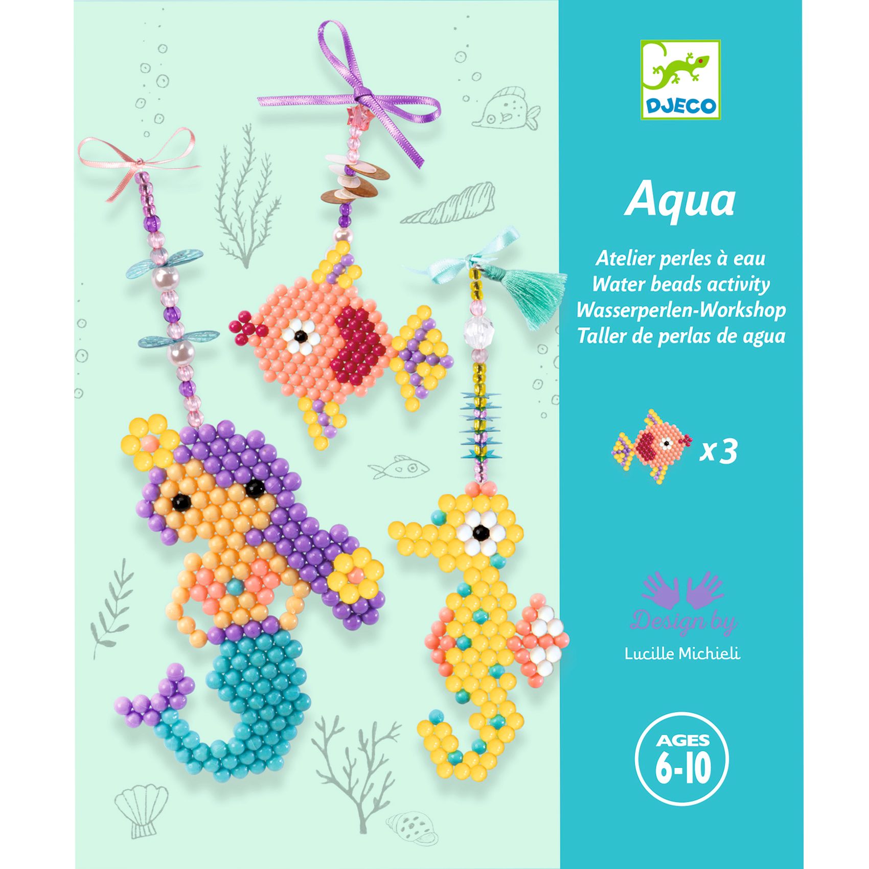 Artistic Aqua - Vizes gyöngykirakó képkészítő - Tengervarázs - Sea charm - 5