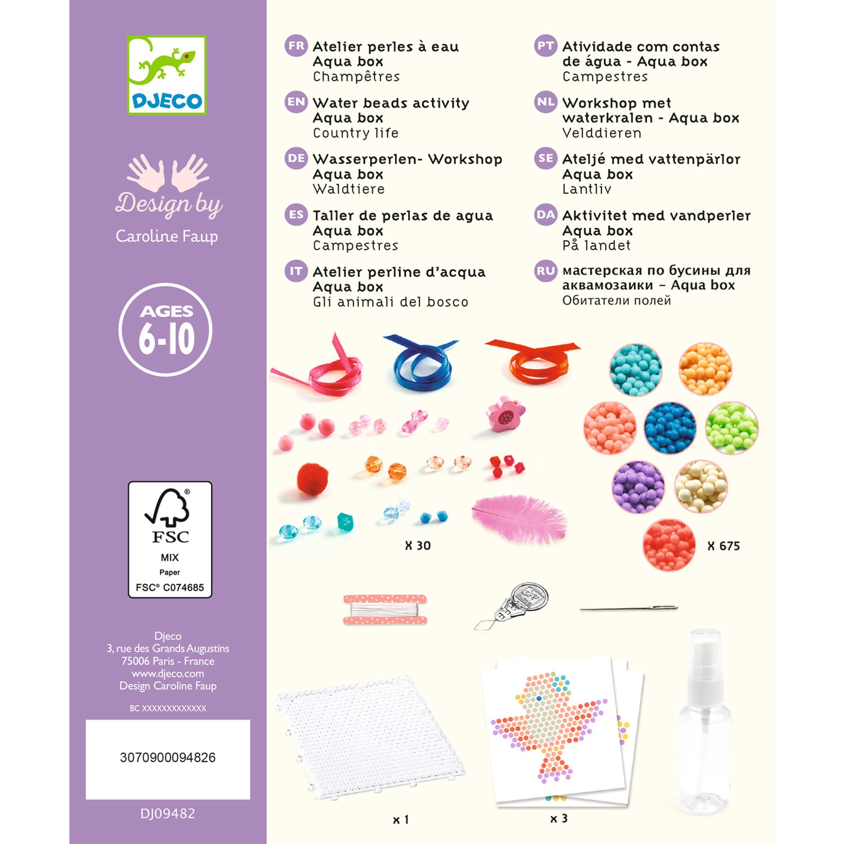 Artistic Aqua - Vizes gyöngykirakó képkészítő - Cickom - Country charm - 5