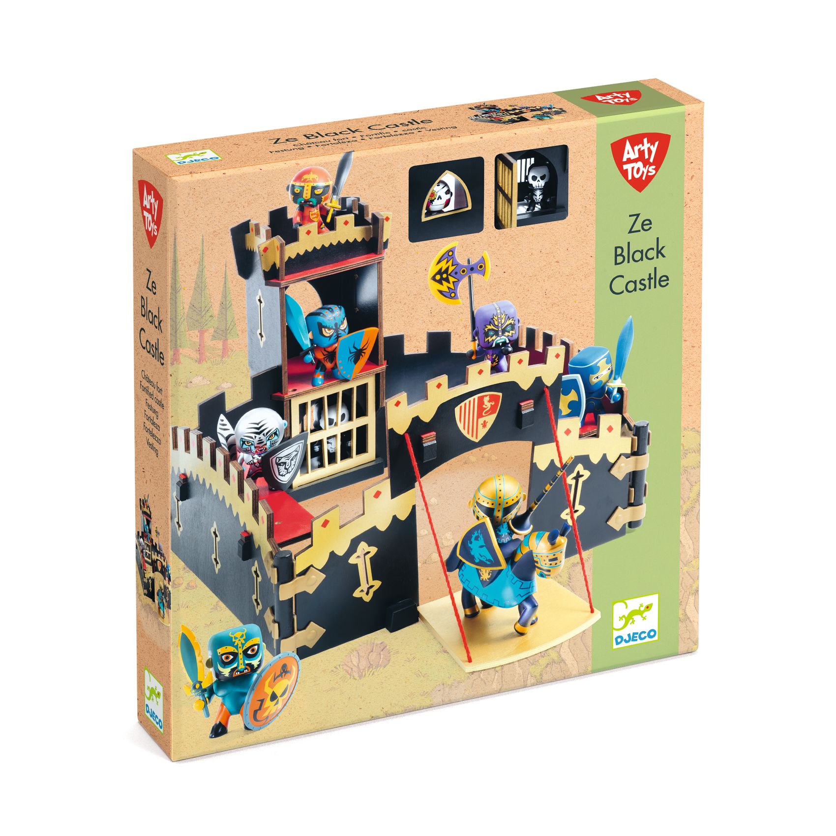 Arty Toys - Fekete lovagvár - Ze Black Castel - 2