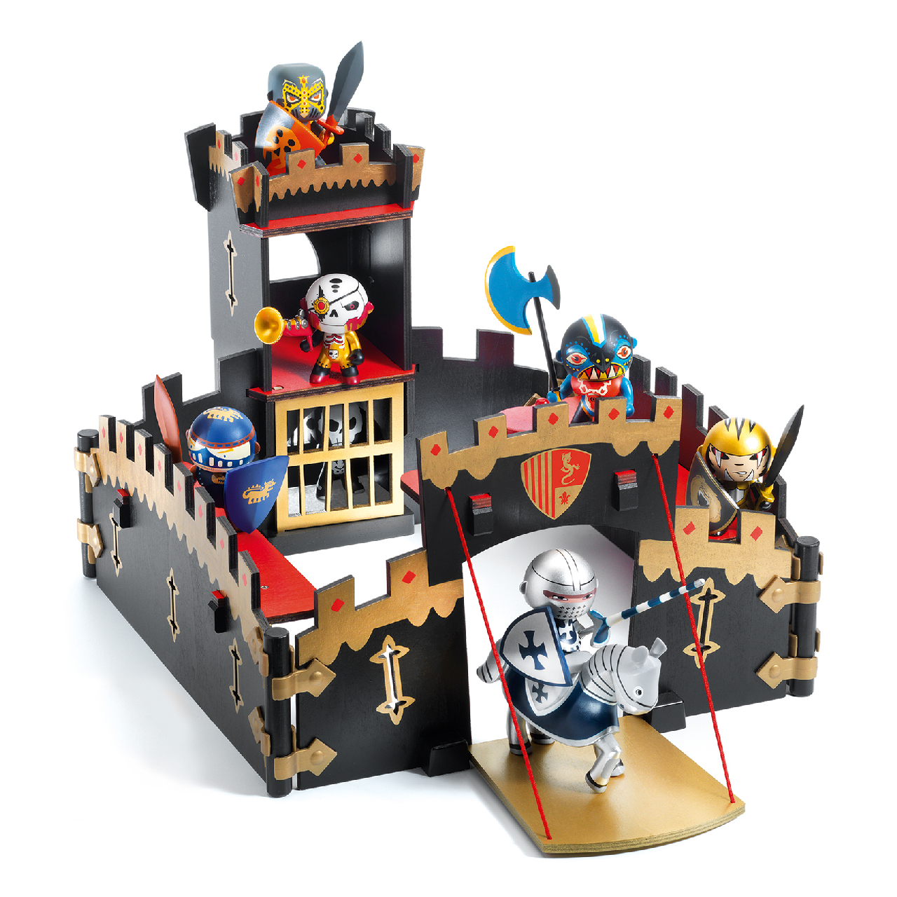 Arty Toys - Fekete lovagvár - Ze Black Castel - 1