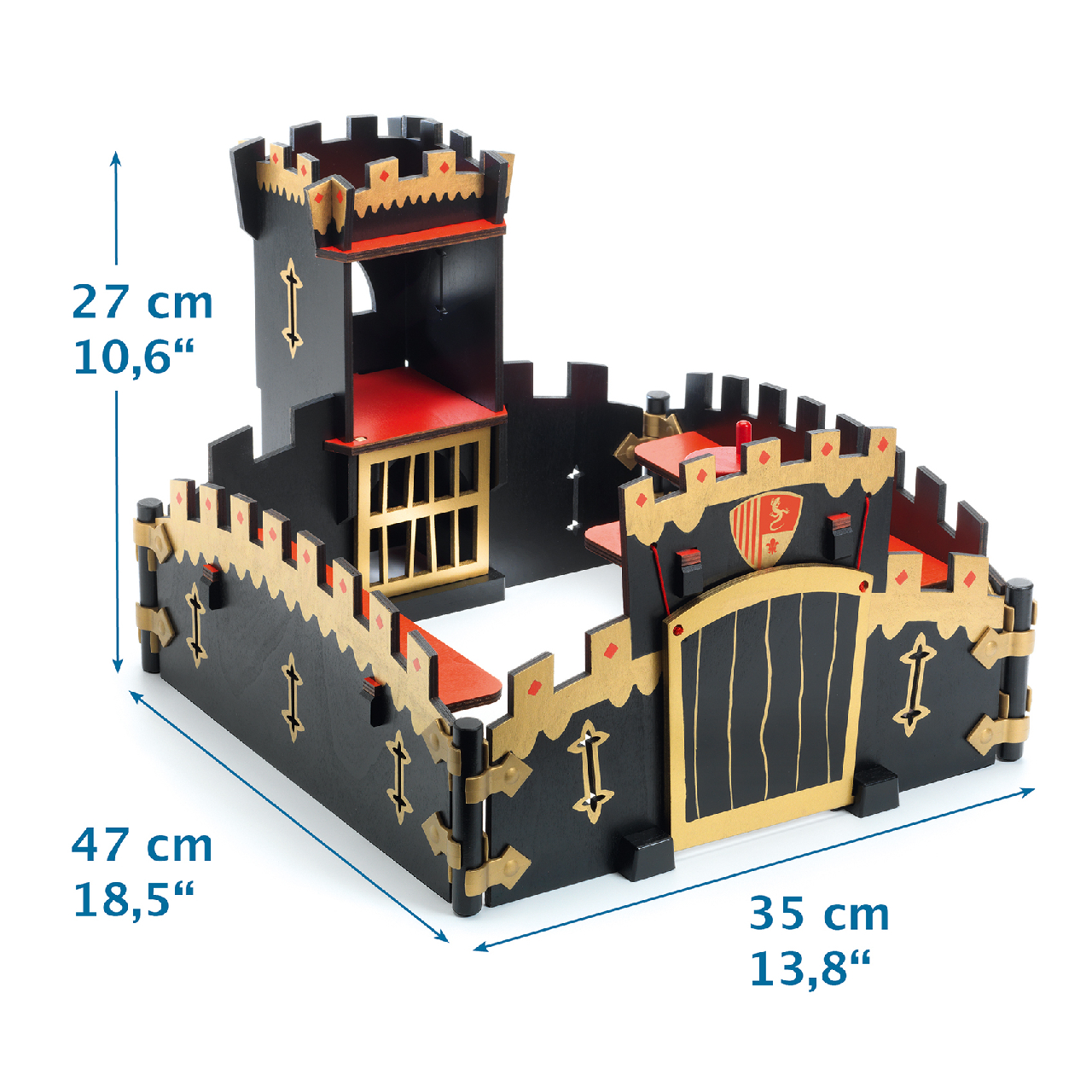 Arty Toys - Fekete lovagvár - Ze Black Castel - 2