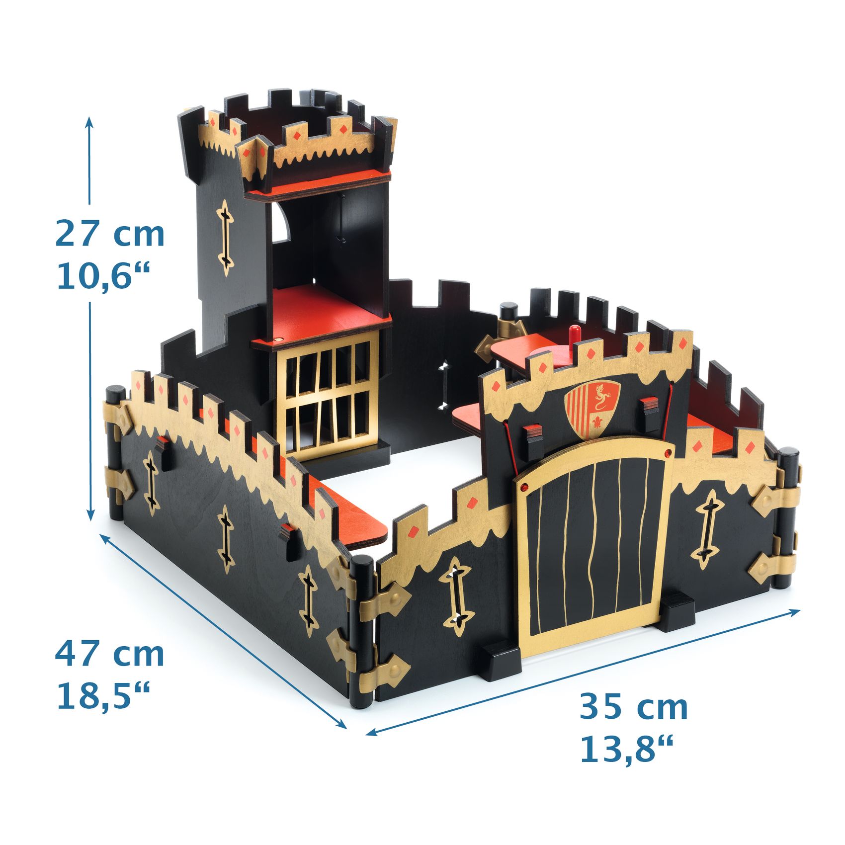 Arty Toys - Fekete lovagvár - Ze Black Castel - 3