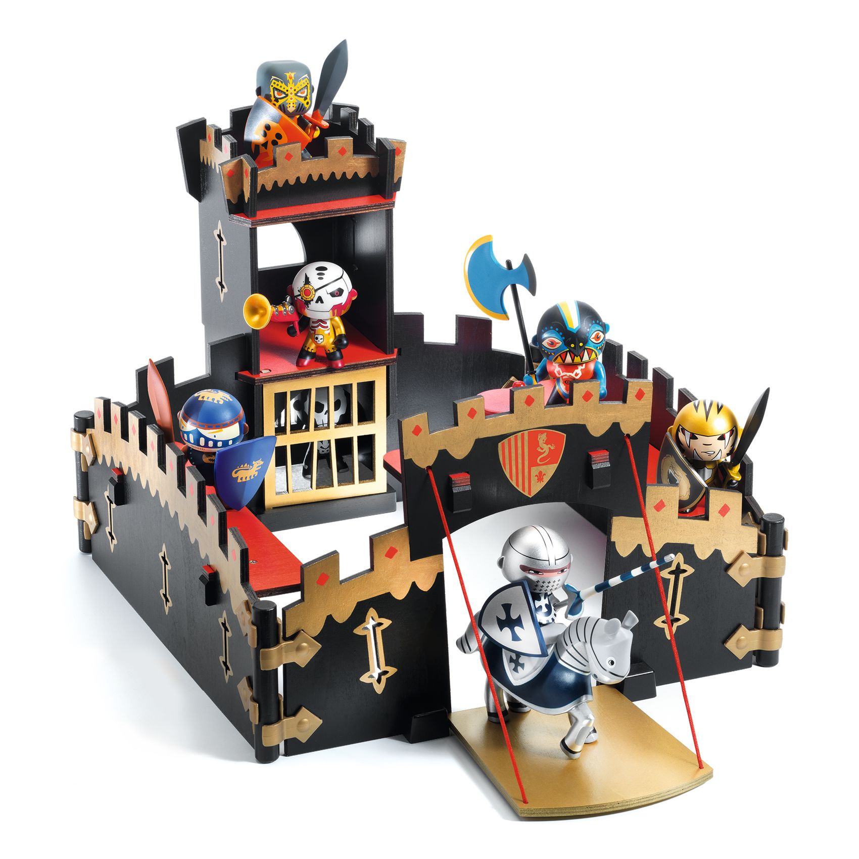 Arty Toys - Fekete lovagvár - Ze Black Castel - 0