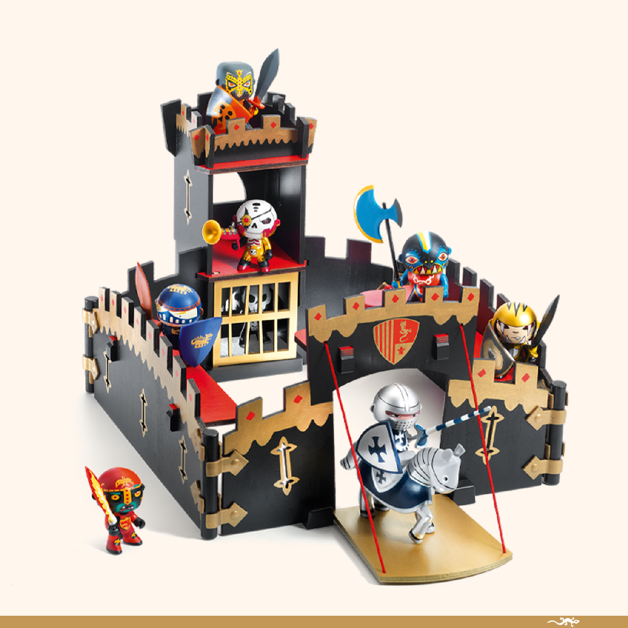 Arty Toys - Fekete lovagvár - Ze Black Castel - 5