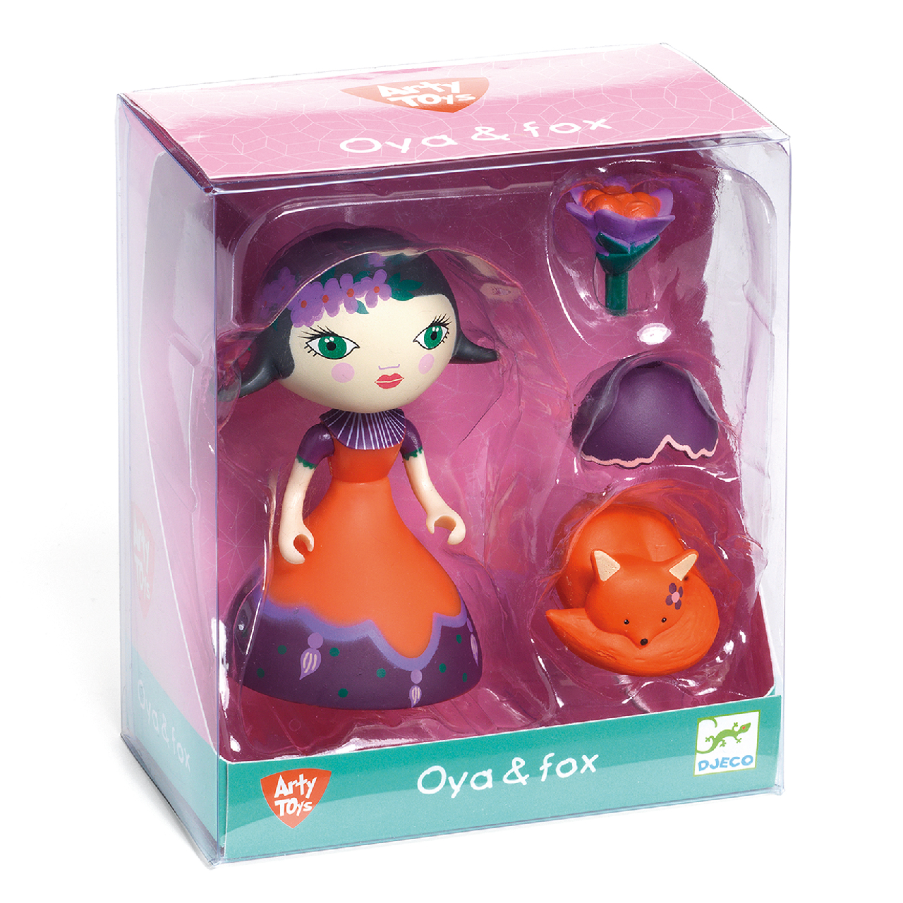 Arty Toys - Hercegnő rókával - Oya & fox - 1