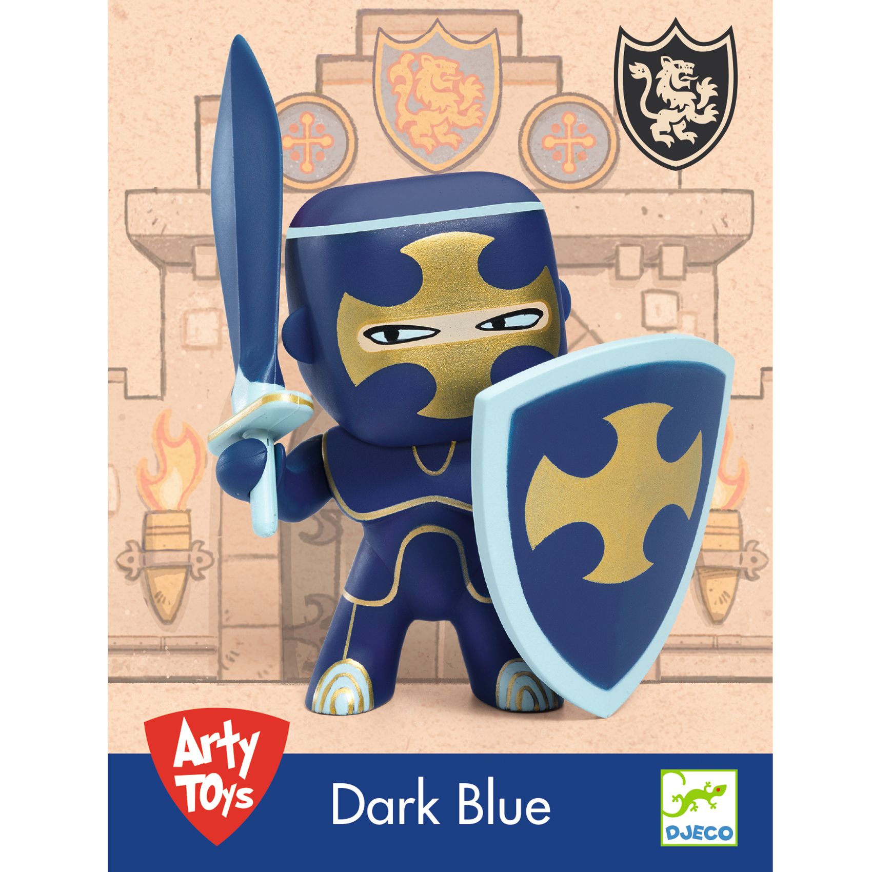 Arty Toys - Lovag - Sötéten Kék - Dark blue - 4