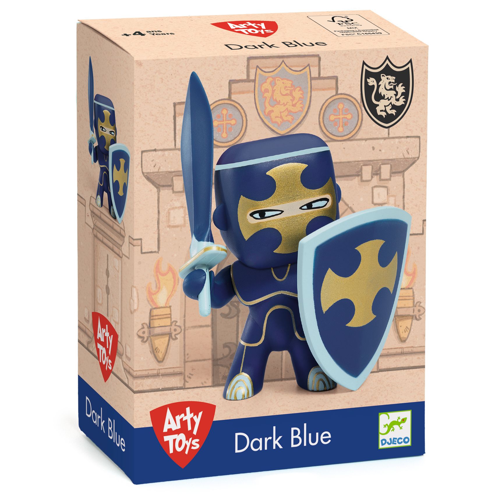 Arty Toys - Lovag - Sötéten Kék - Dark blue - 1