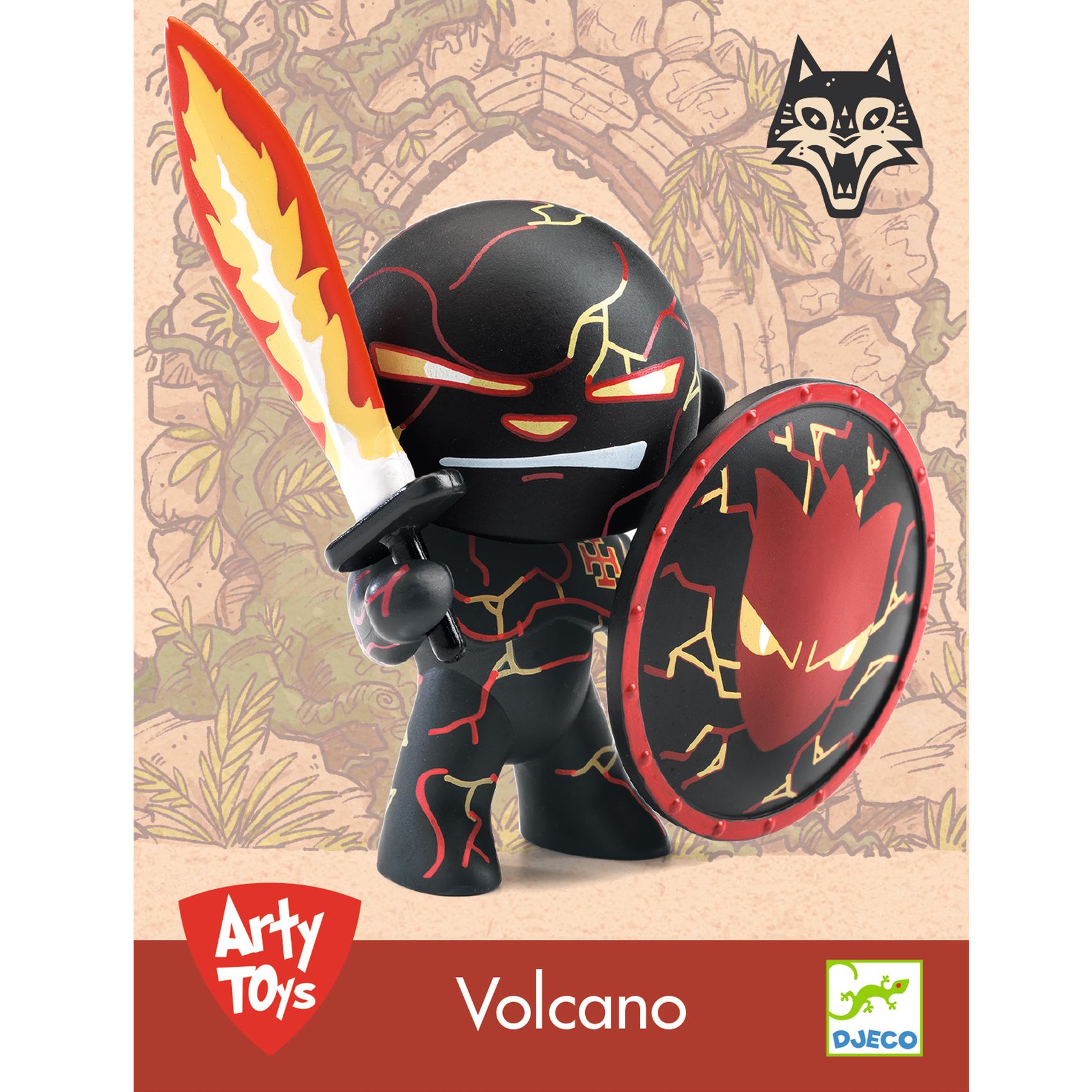 Arty Toys - Lovag - Vulkán - Volcano - 2