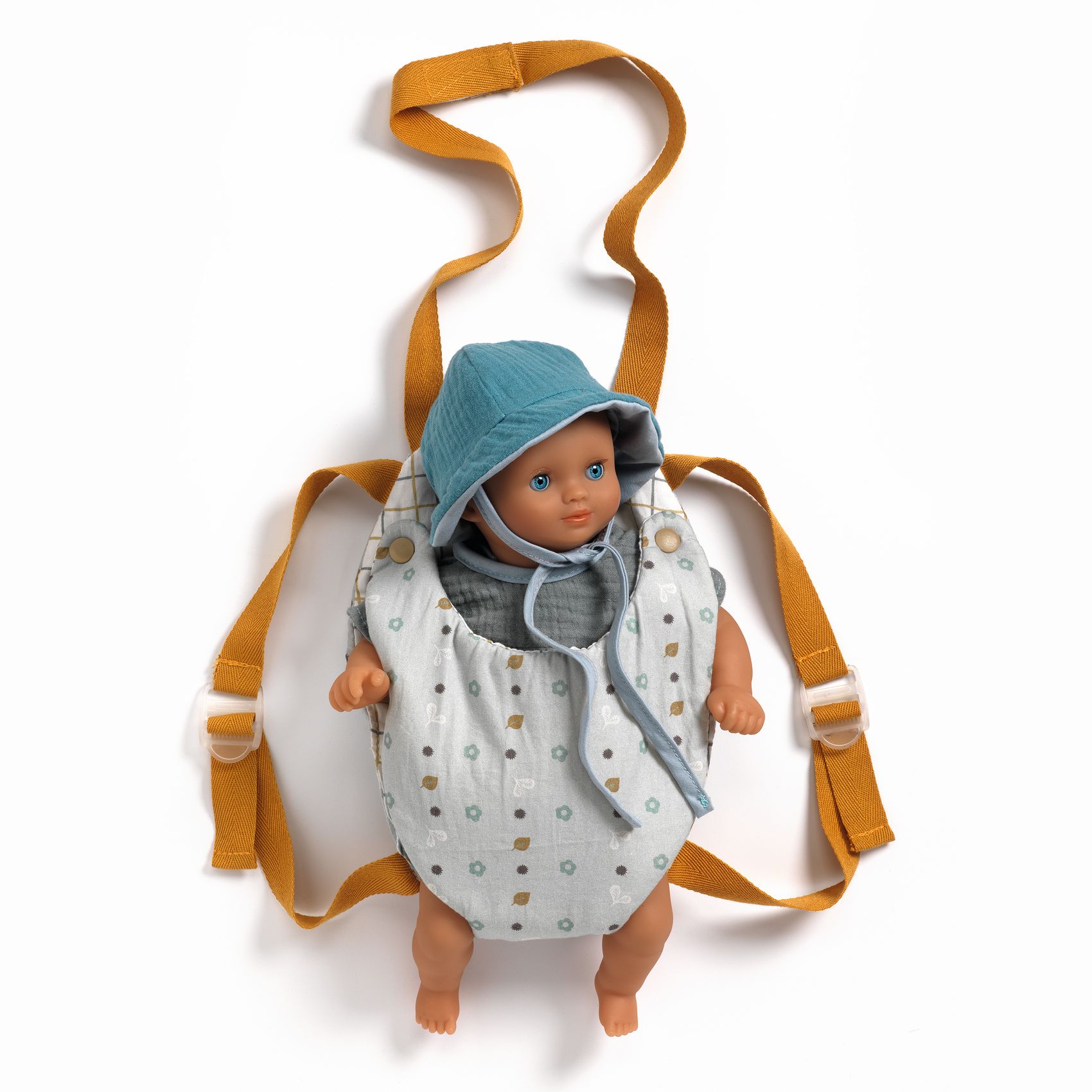 Babahordozó - Kékes-szürkés - Baby Carrier Blue Gray - 1