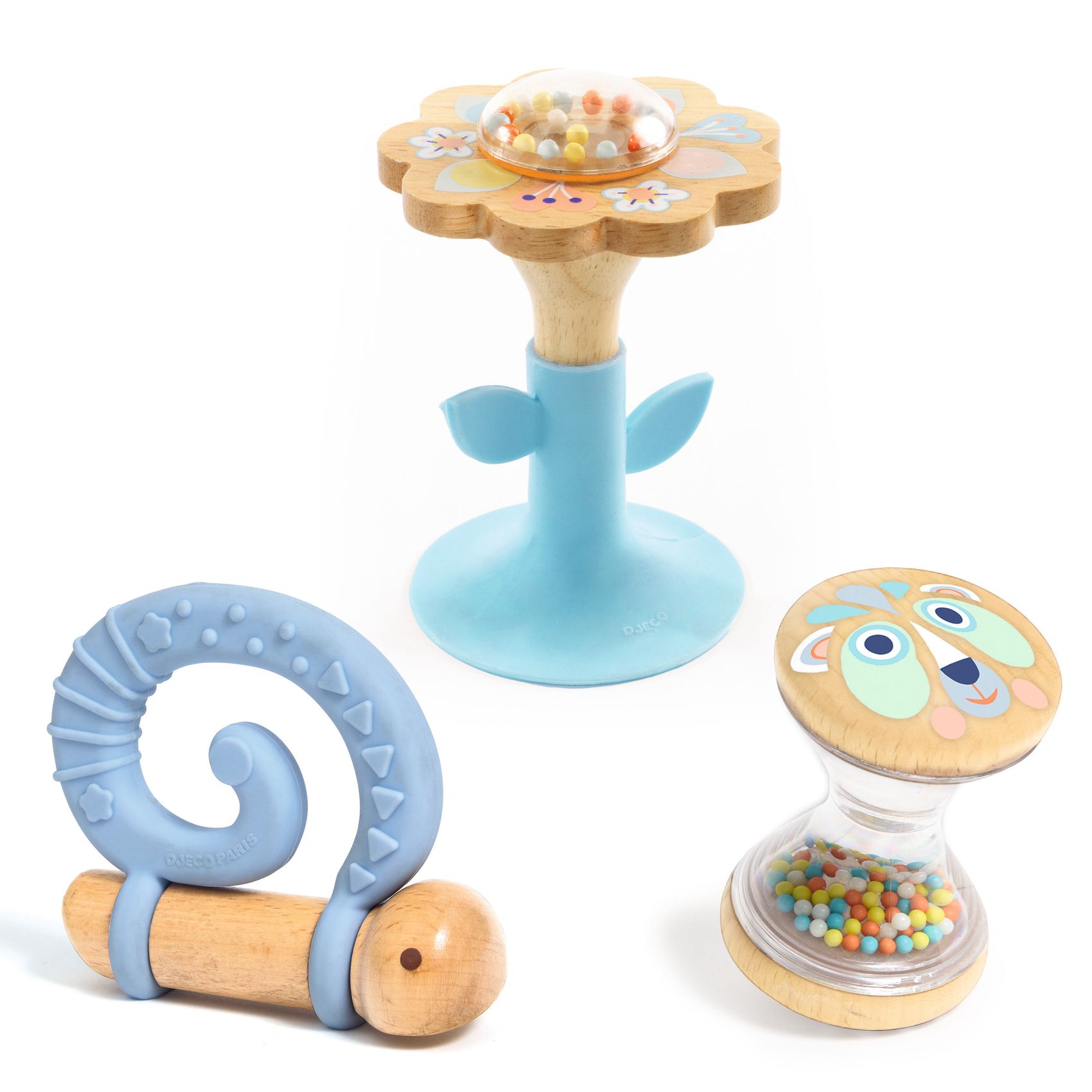 Bébi látogató készlet - Első csörgő készlet - BabyGifti - 1