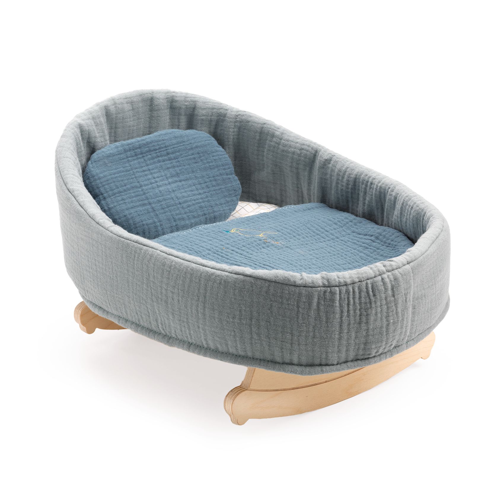 Bölcső - Ringató kék álom - Rocking cradle Blue Dream - 0