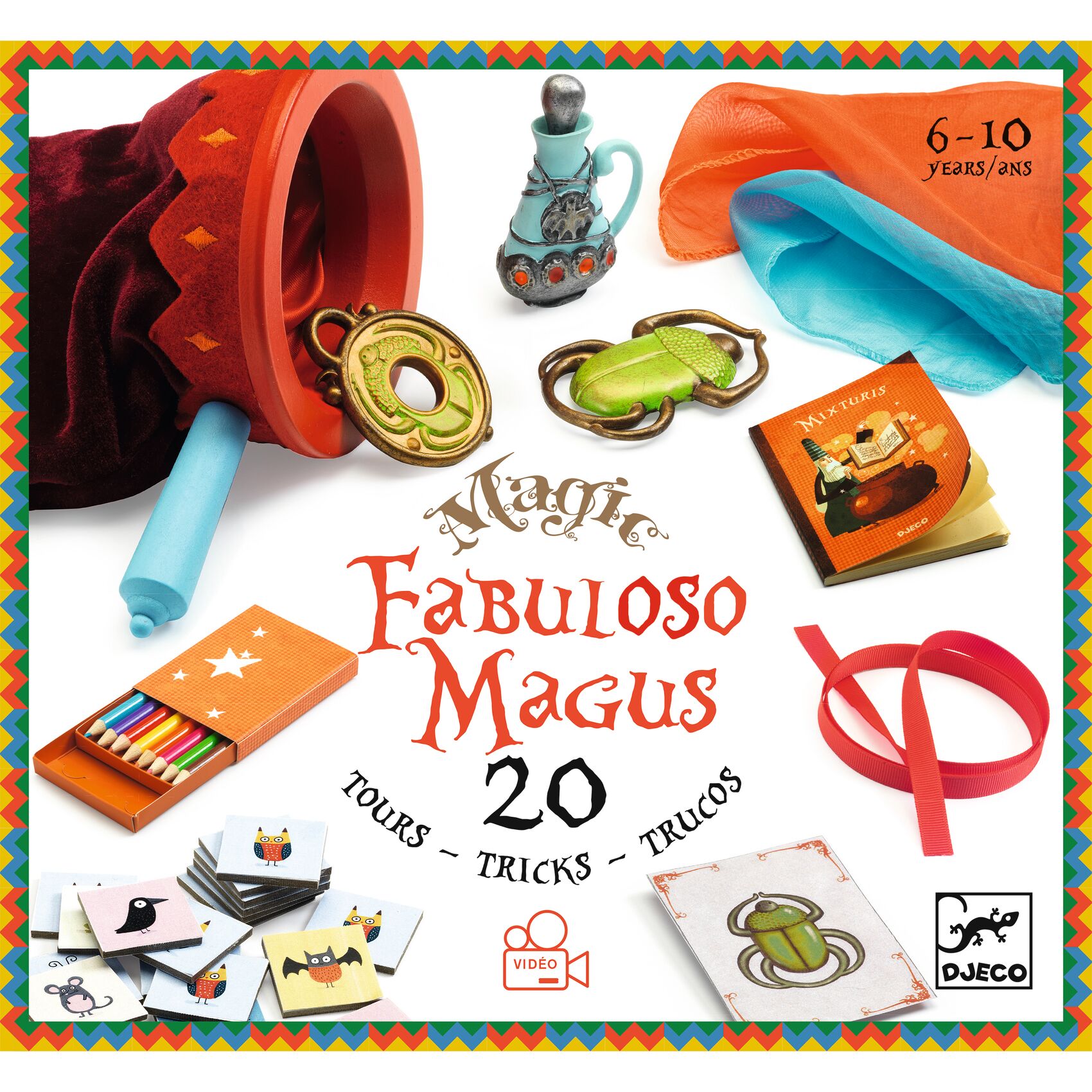 Bűvészkészlet - Mesés, 20 trükk - Fabuloso Magus - 0