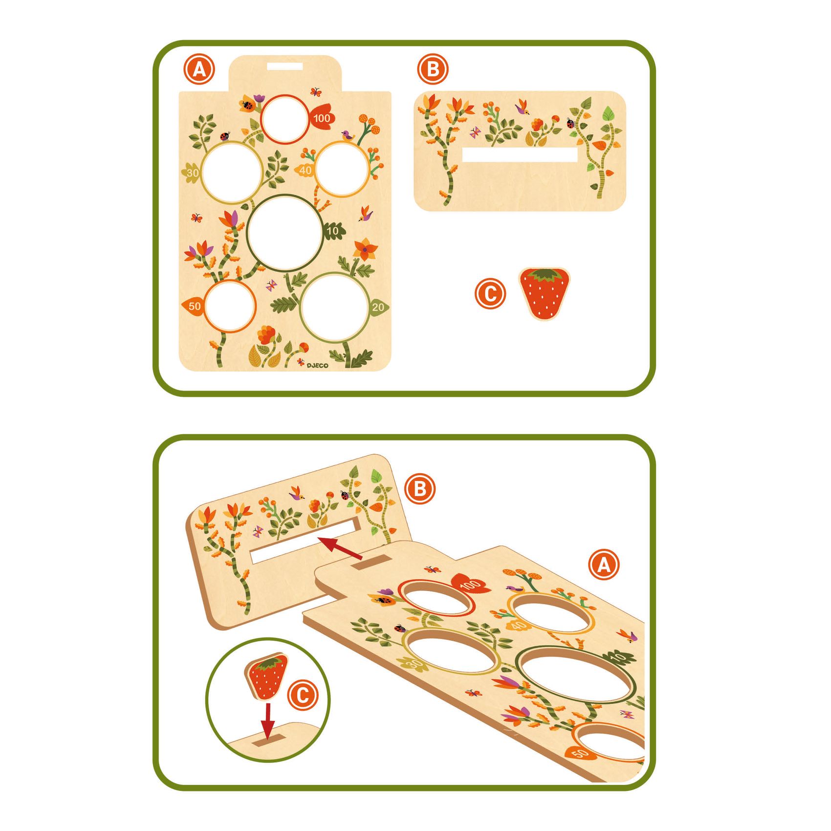 Célba dobó játék - Zsákolás - Garden party - 5