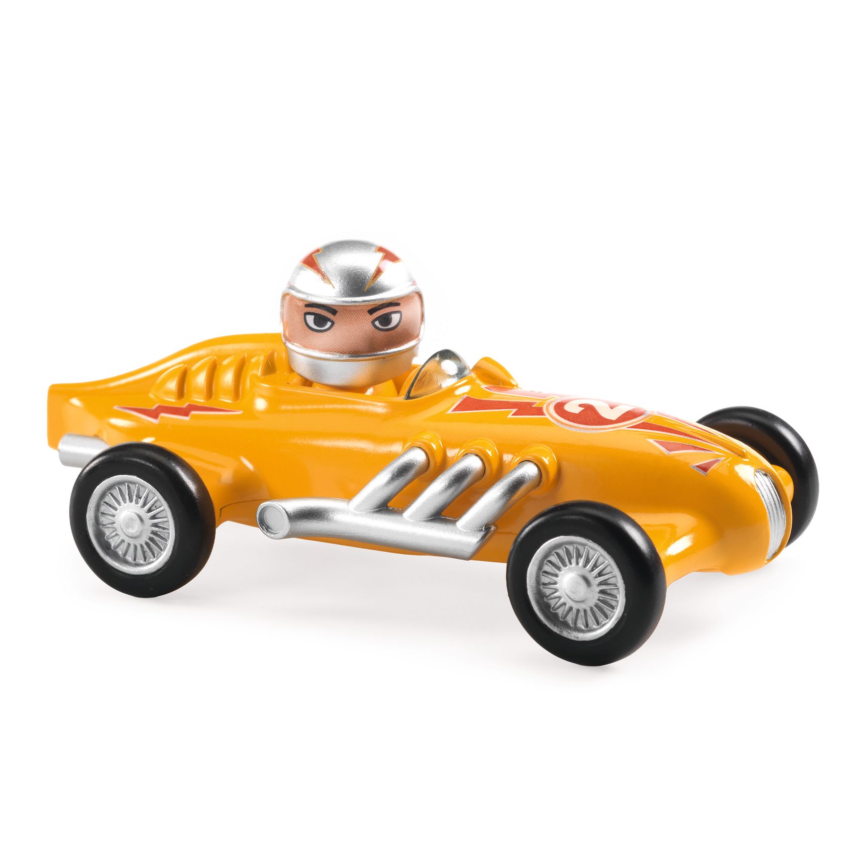 CRAZY MOTORS játékautó - Sárga fény - Yellow Super Spêed - 1