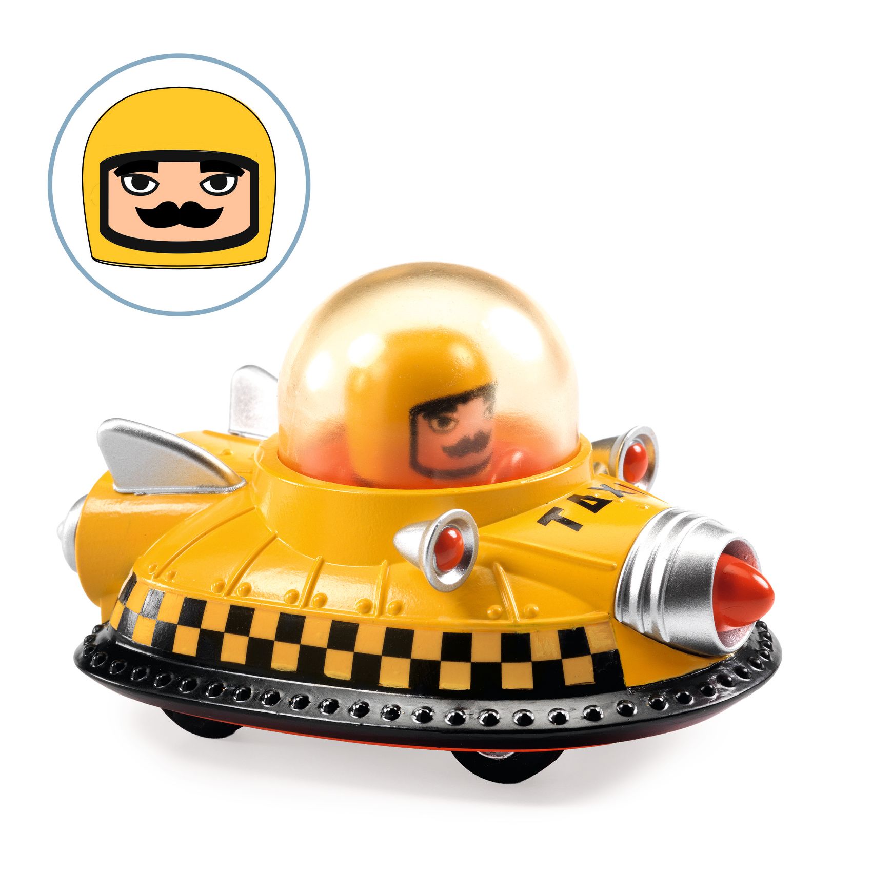 CRAZY MOTORS játékautó - Űr taxi - Space Taxi - 2