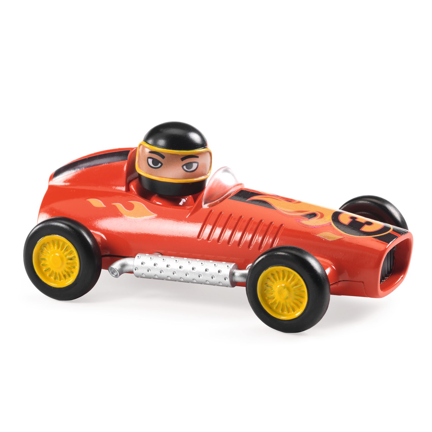 CRAZY MOTORS játékautó - Vörös láng - Red Super Speed - 1