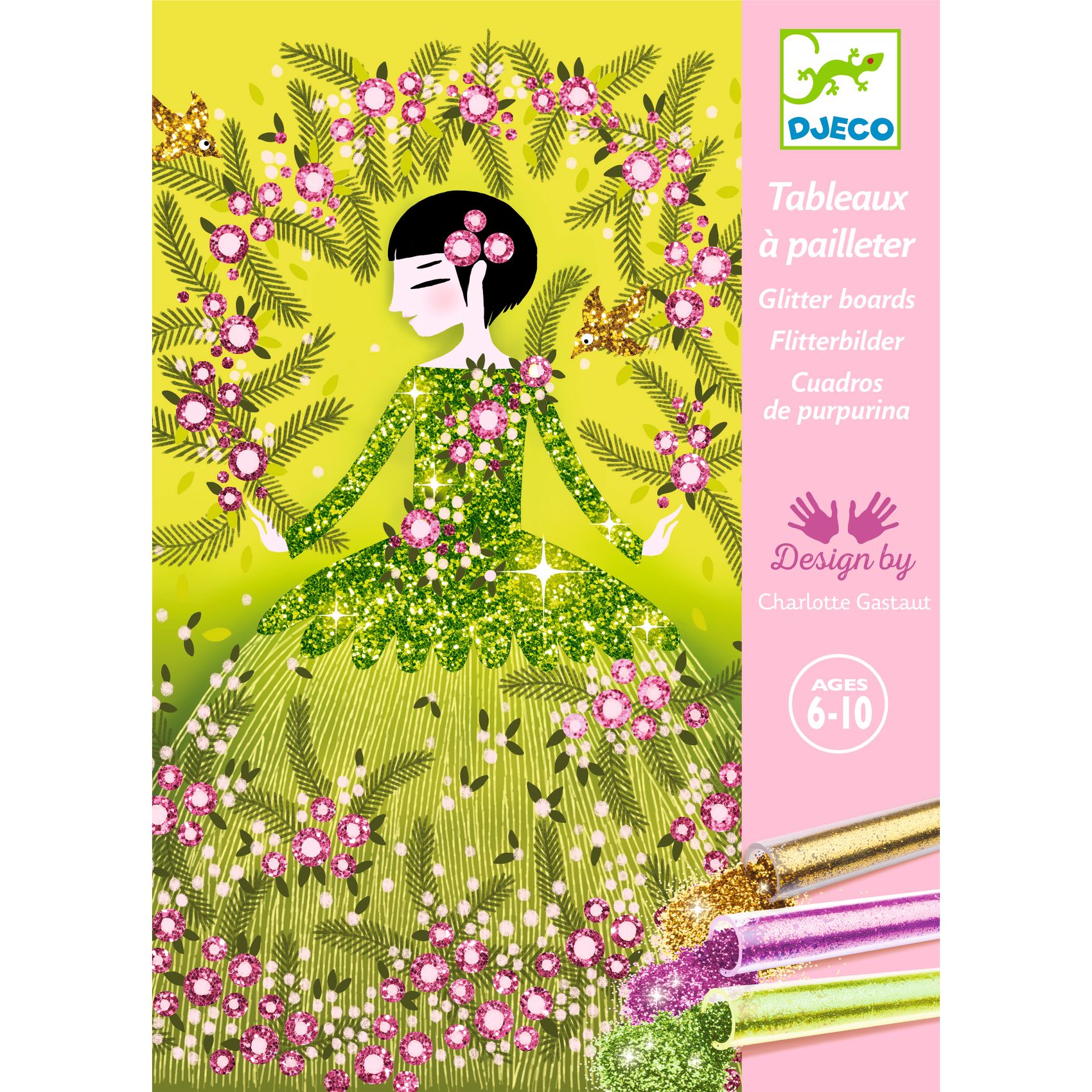 Csillámkép készítés - Csillogó ruhák - Glitter dresses - 5