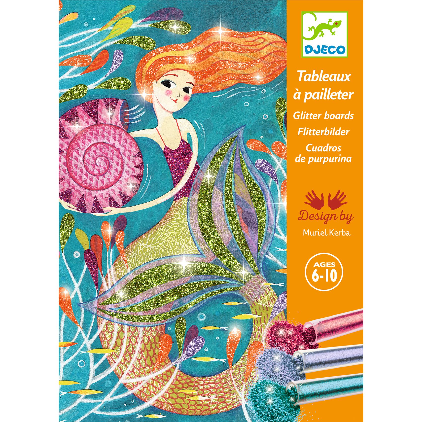 Csillámkép készítés - Sellők - Mermaids - 4