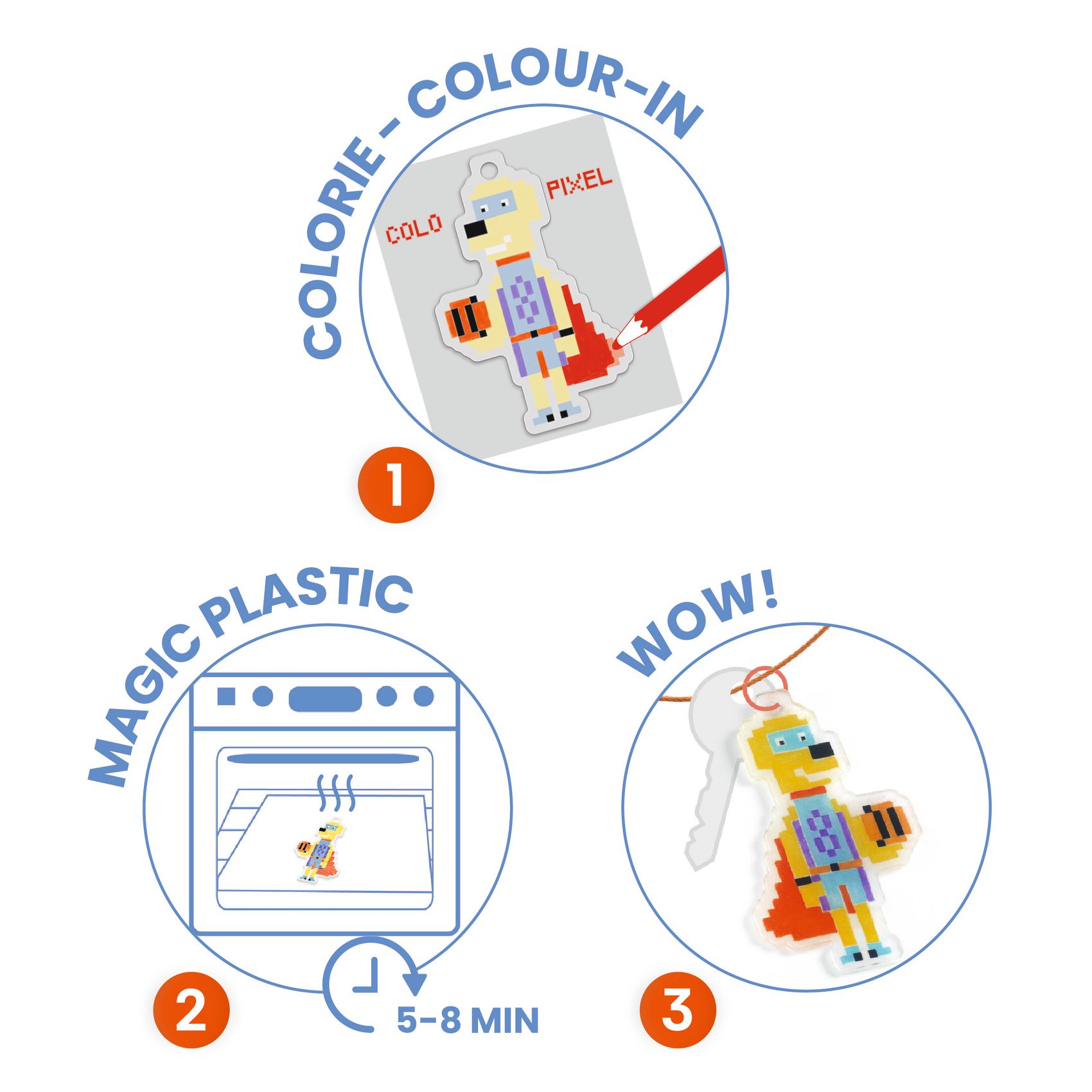 Csináld magad! - Pixel hősök - Pixel Art Heroes - 3