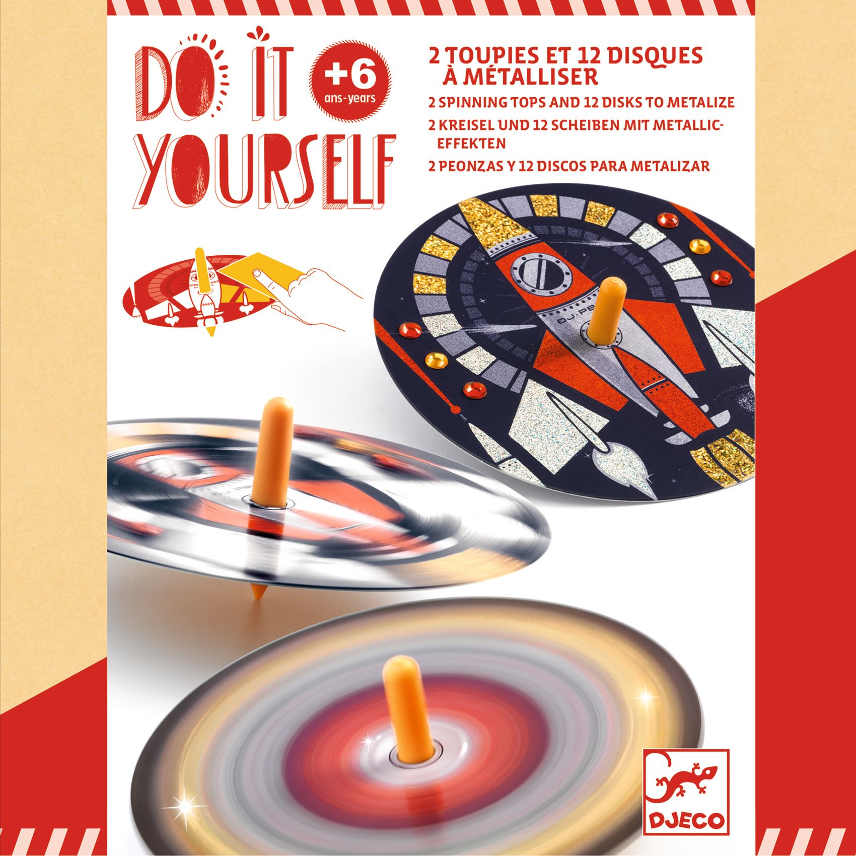 Csináld magad! - Színkeverő pörgettyű világűrben - Hypno cosmos - 6