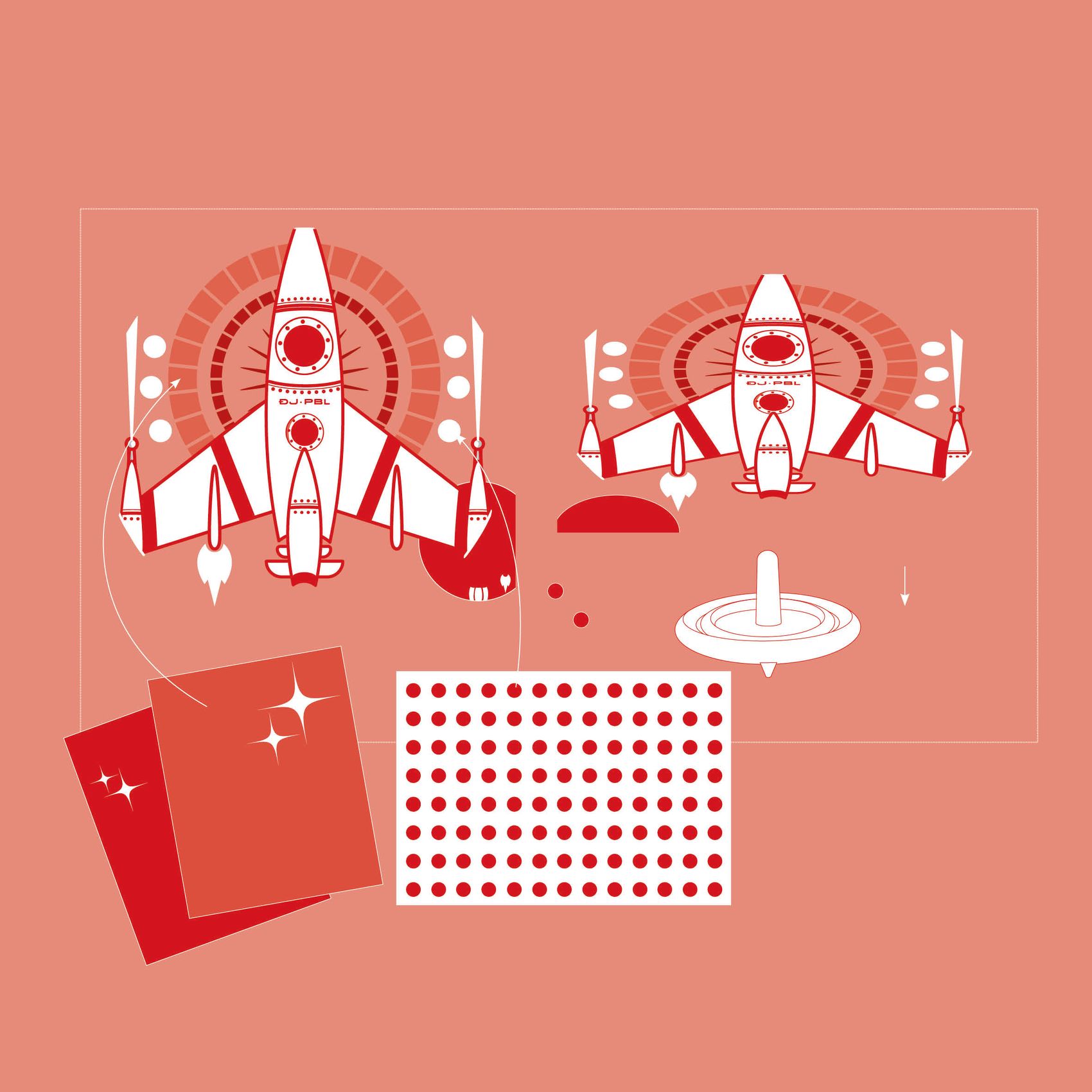 Csináld magad! - Színkeverő pörgettyű világűrben - Hypno cosmos - 4