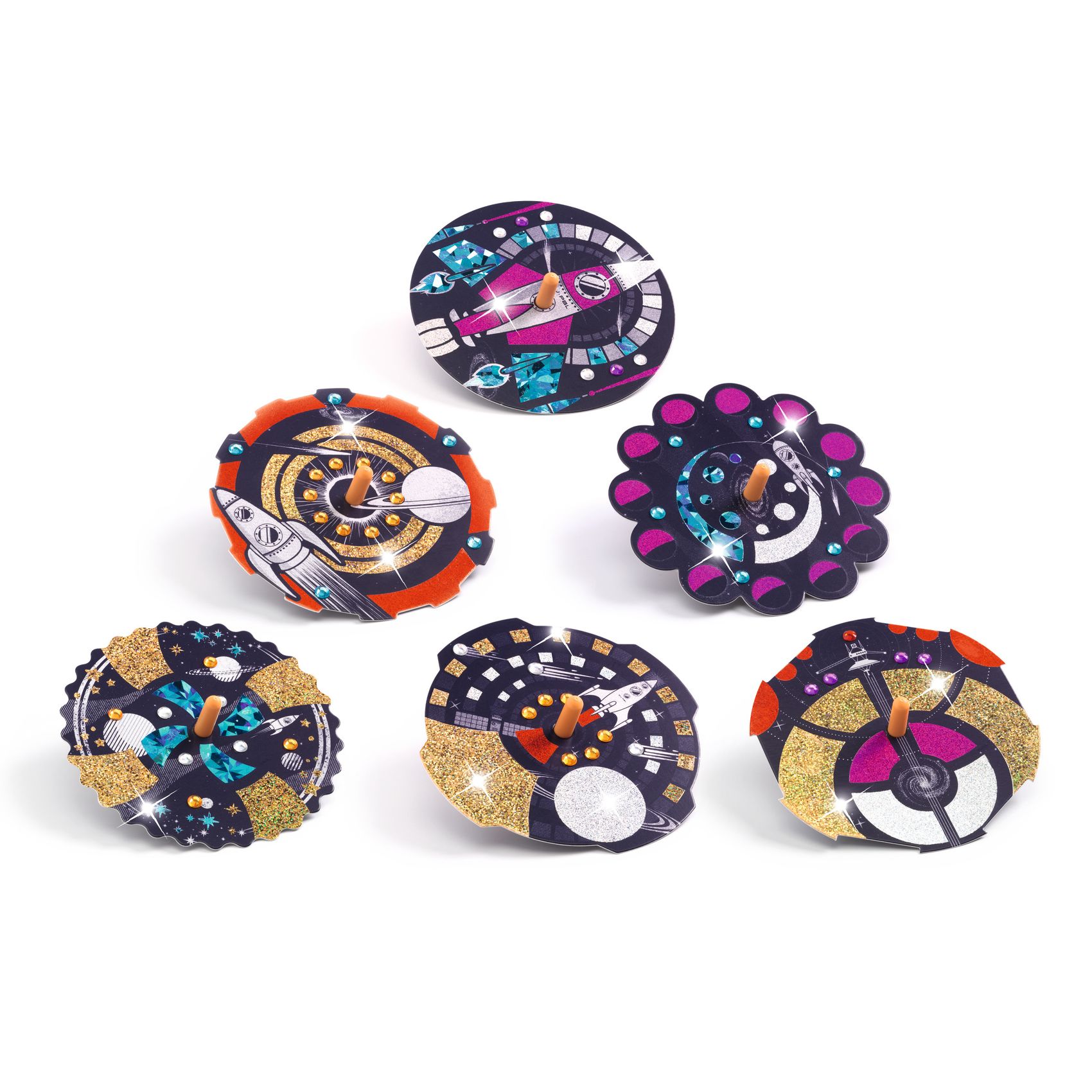 Csináld magad! - Színkeverő pörgettyű világűrben - Hypno cosmos - 1