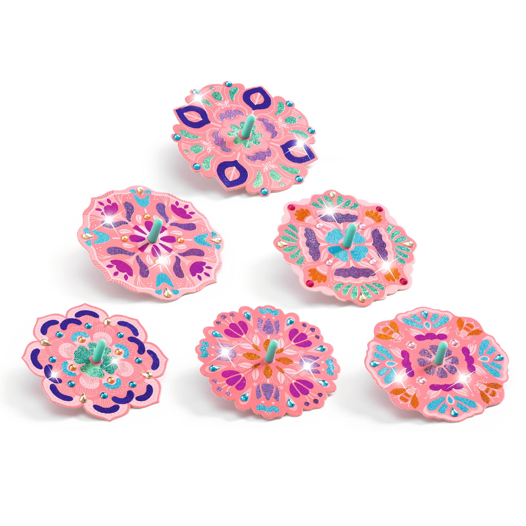 Csináld magad! - Színkeverő pörgettyű virágokkal - Flower Power - 1