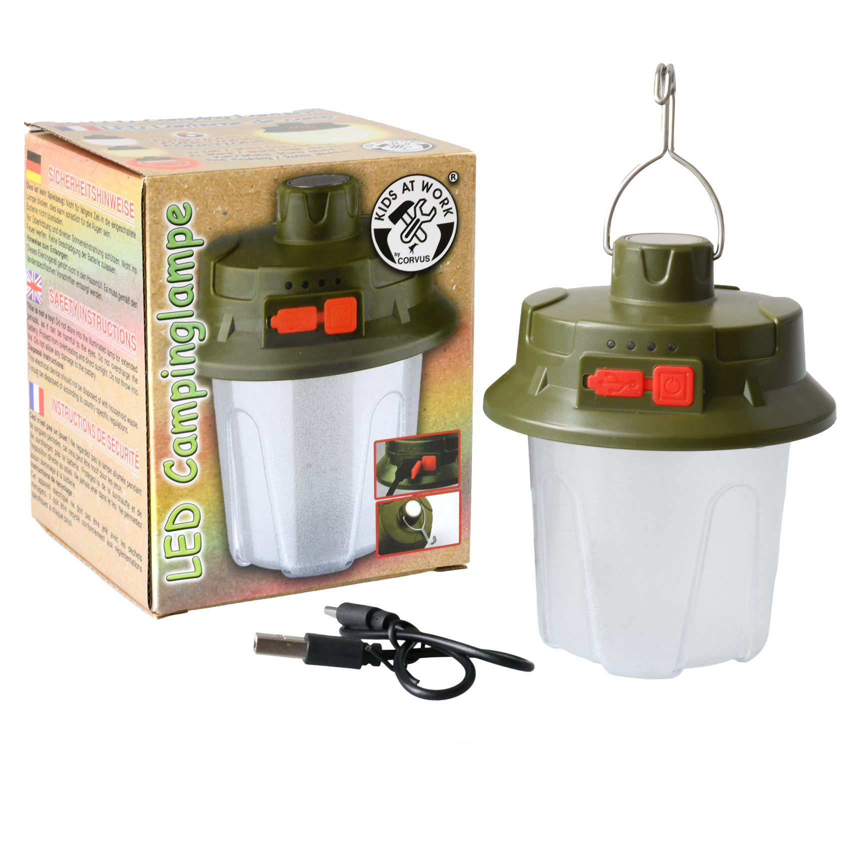 LED kempinglámpa - 0