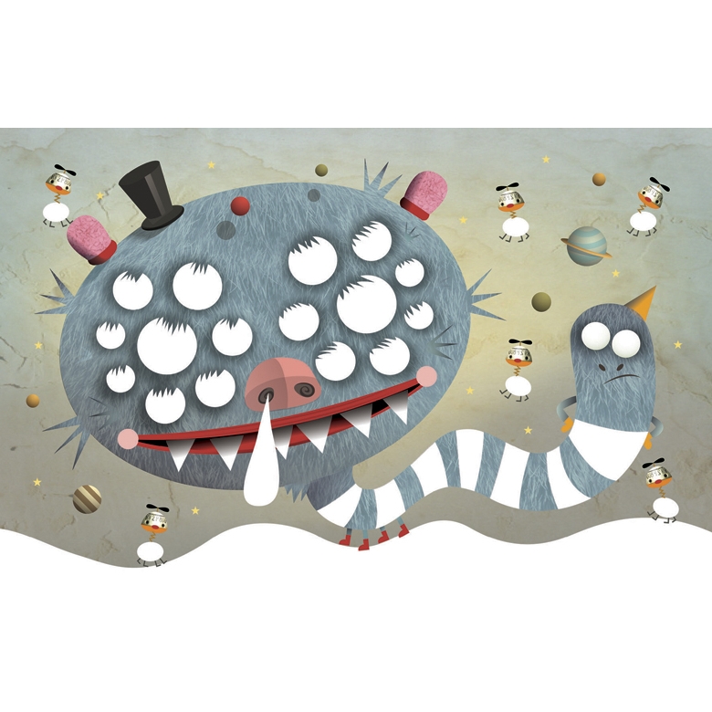 Ujjfestés - Kreált figurák - Decorate the creatures - 3