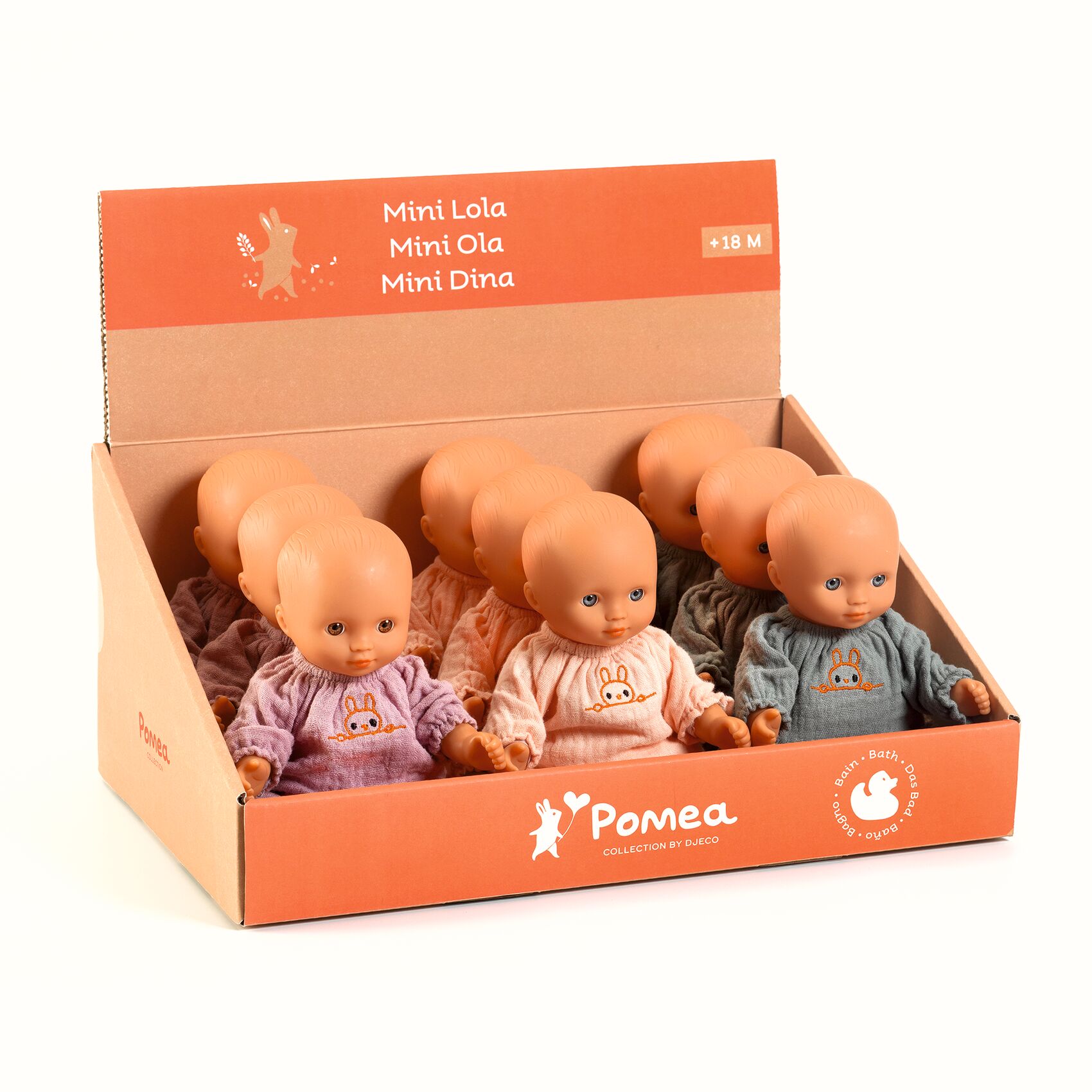 Játékbaba Mini, 20 cm - Lola, Ola, Dina - 2