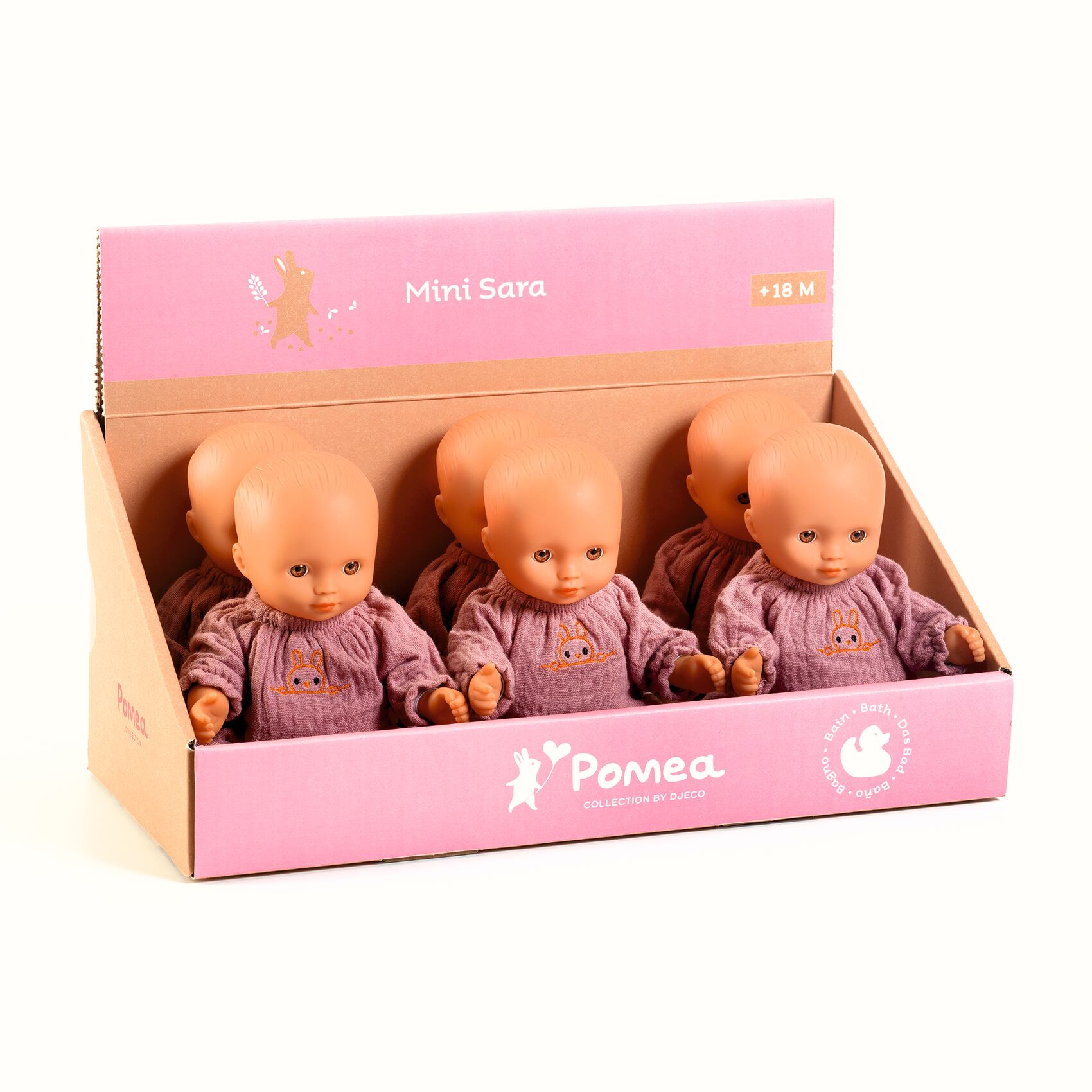 Játékbaba Mini, 20 cm - Sara - 1