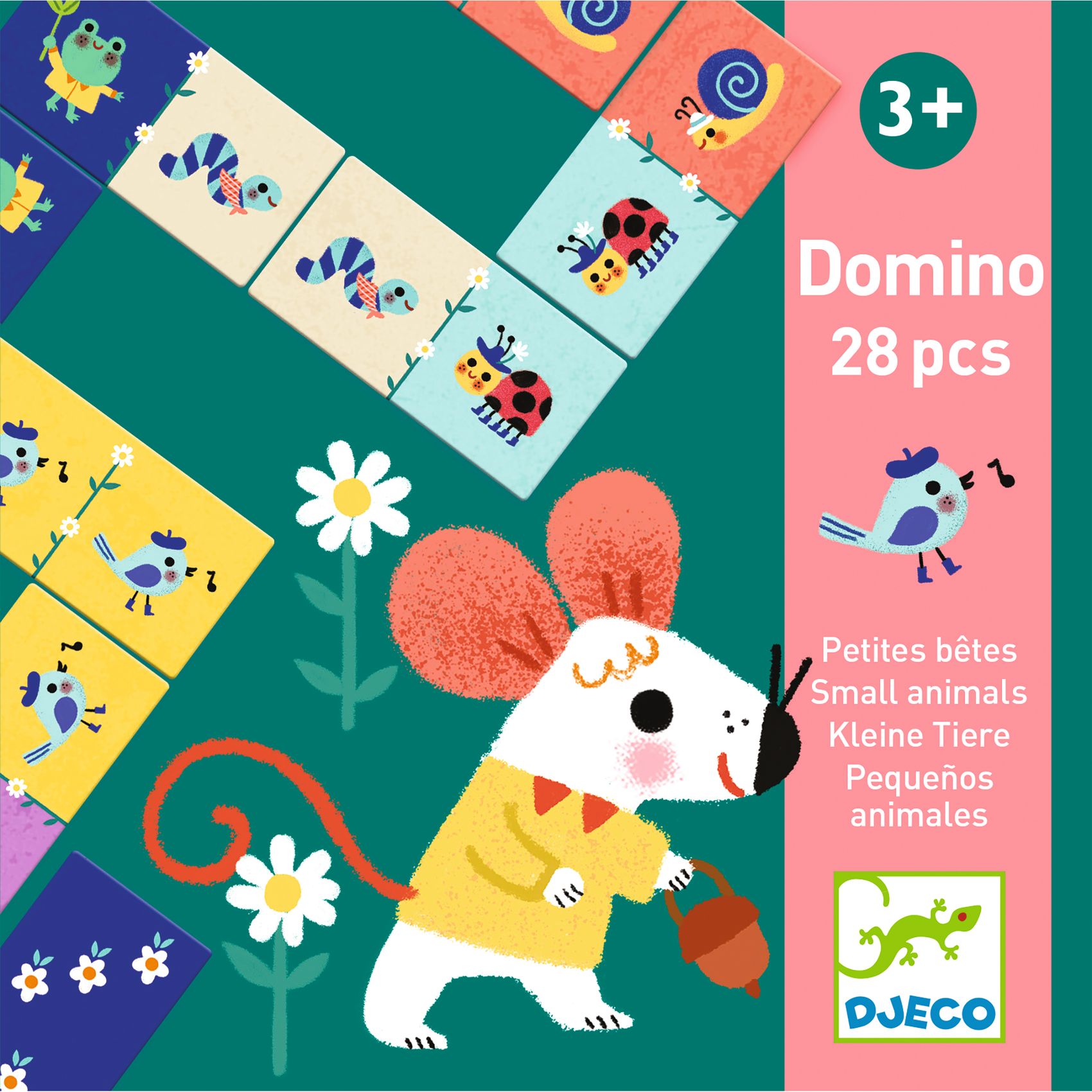 Dominó játék - Kicsi állatok - Domino Small animals - 1