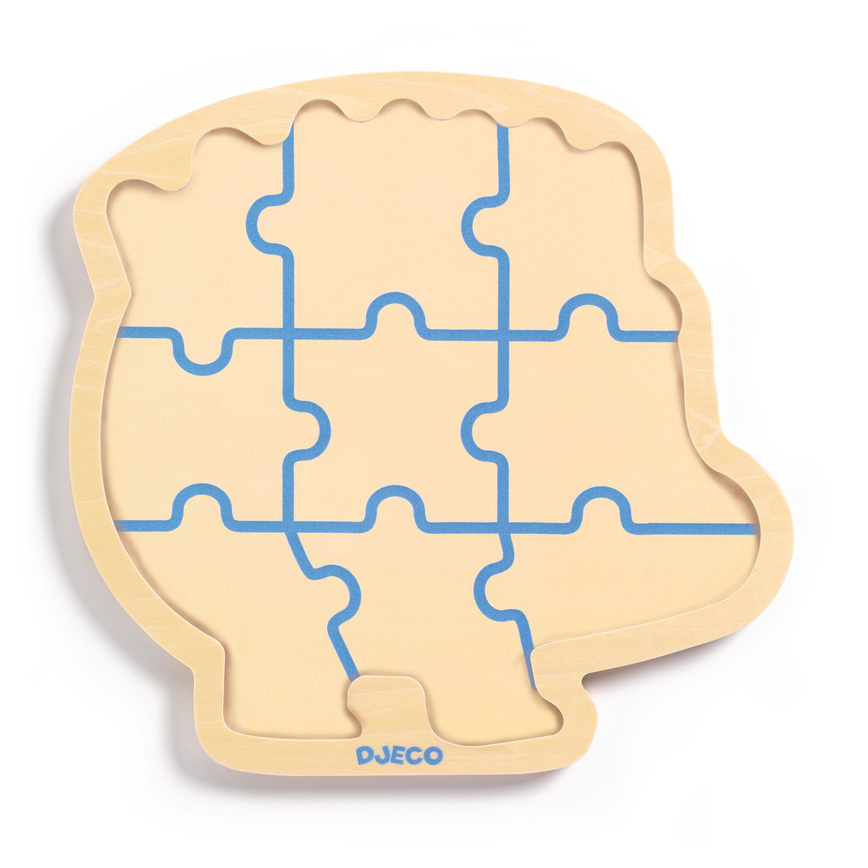 Fa puzzle - Süni, 9 db-os - Puzzlo Kipic - 3