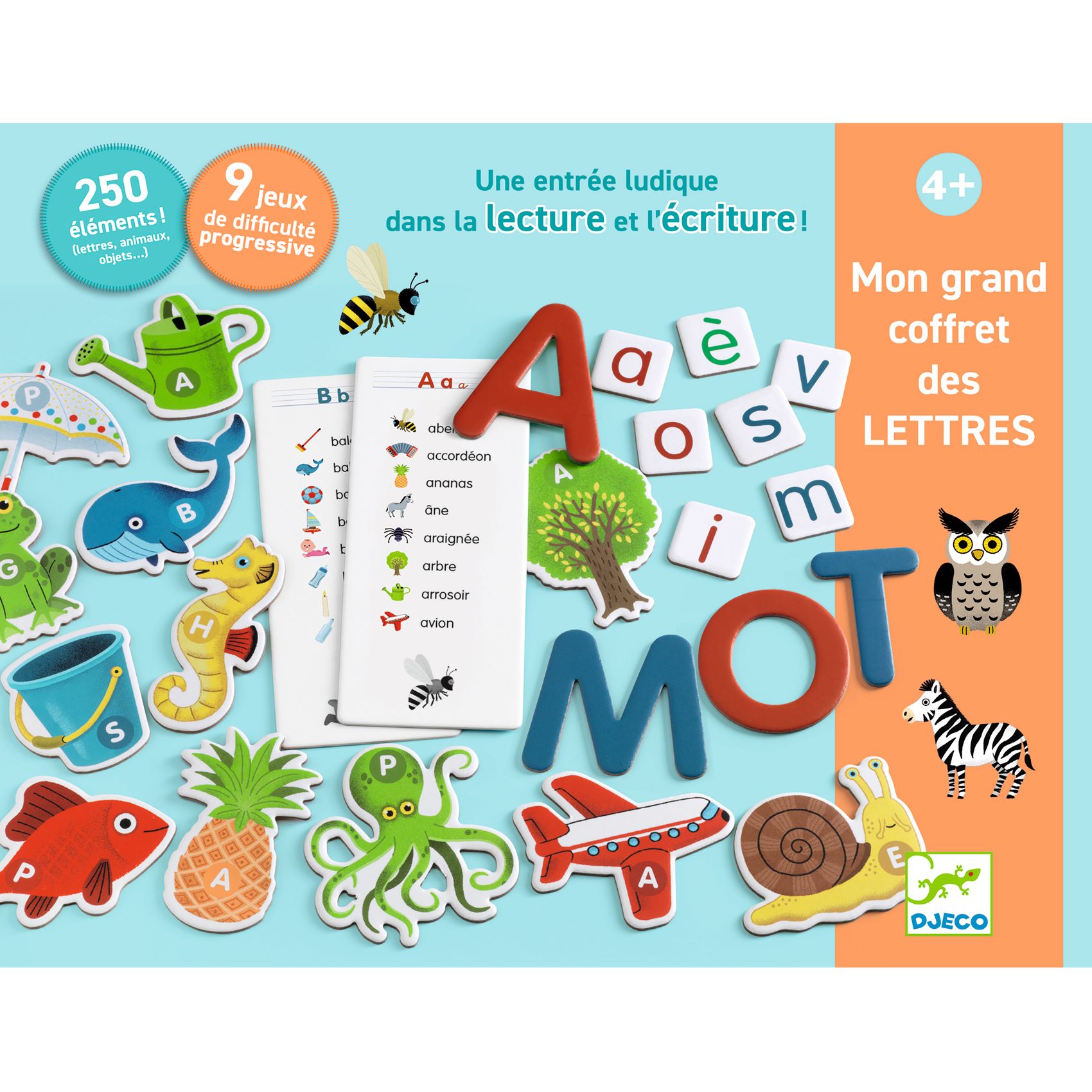 Fejlesztő játék - Csak Francia nyelvre - Grand coffret Lettres - 6