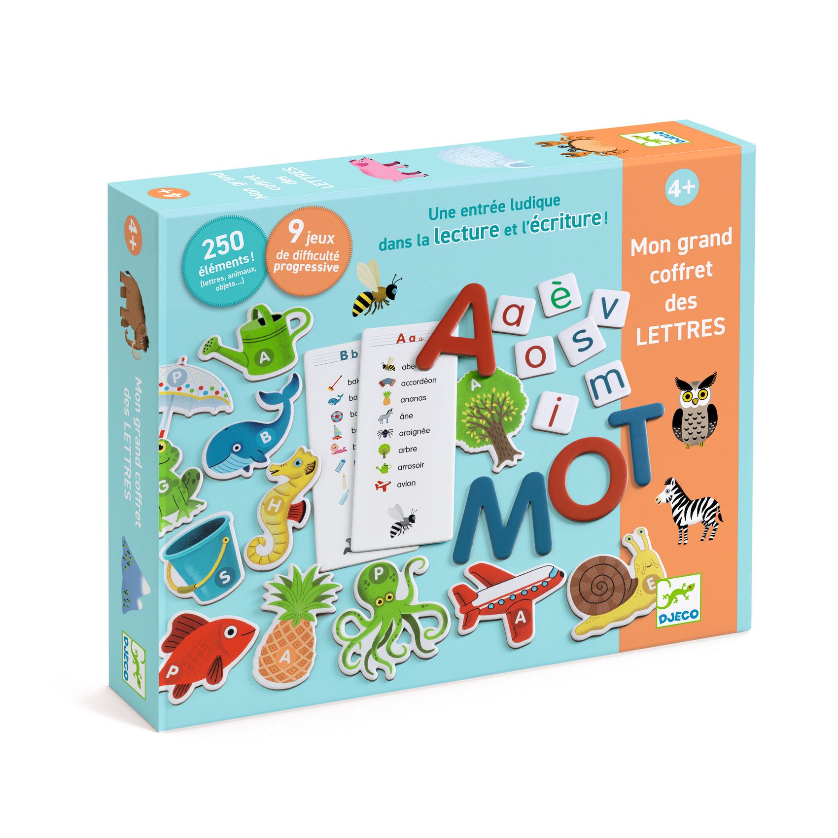 Fejlesztő játék - Csak Francia nyelvre - Grand coffret Lettres - 0