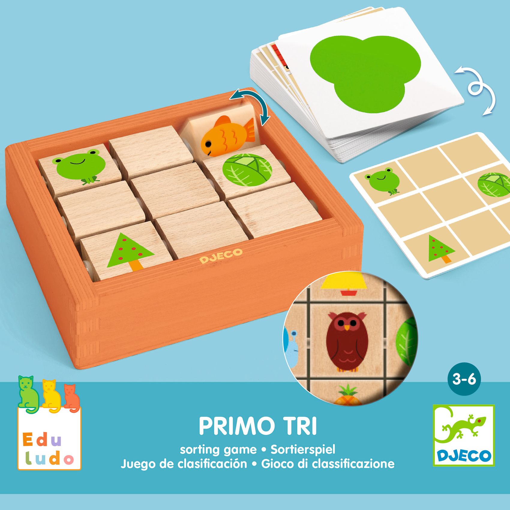 Fejlesztő játék - Első három - Eduludo Primo Tri - 0