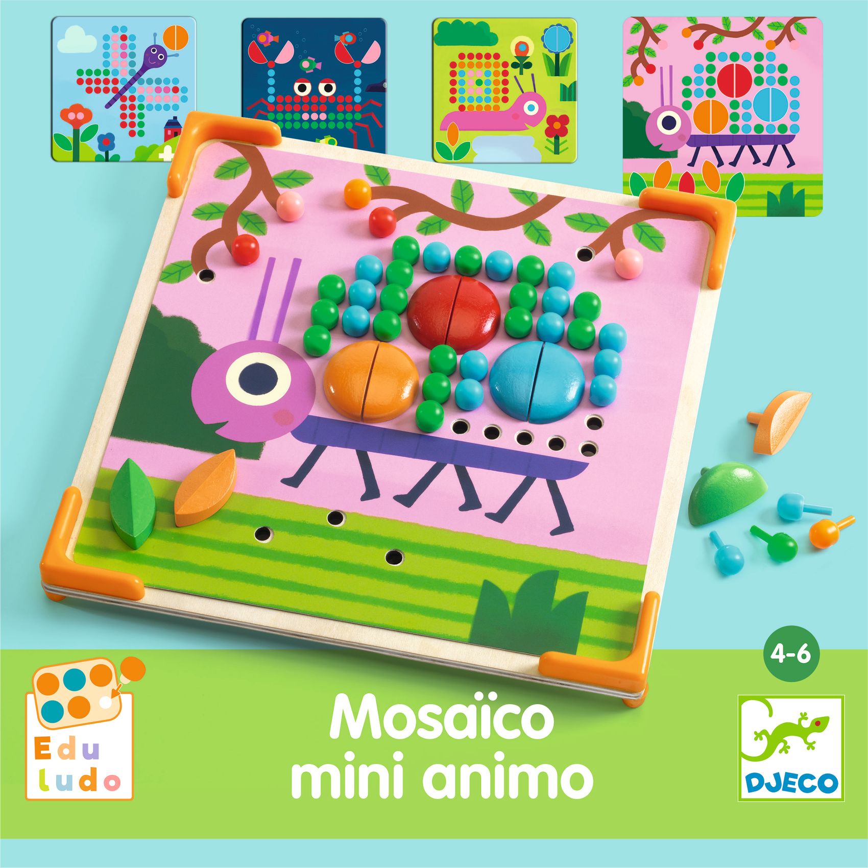 Pötyi mozaik - Kisállatok - Mosaico Mini Animo - 6
