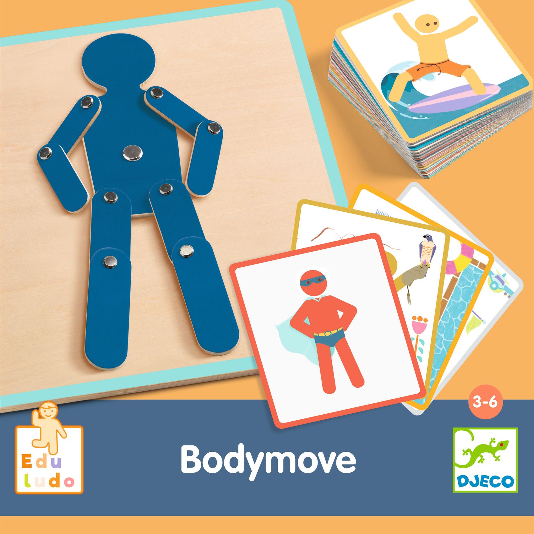 Fejlesztő játék - Mozdulatok - Bodymove - 3