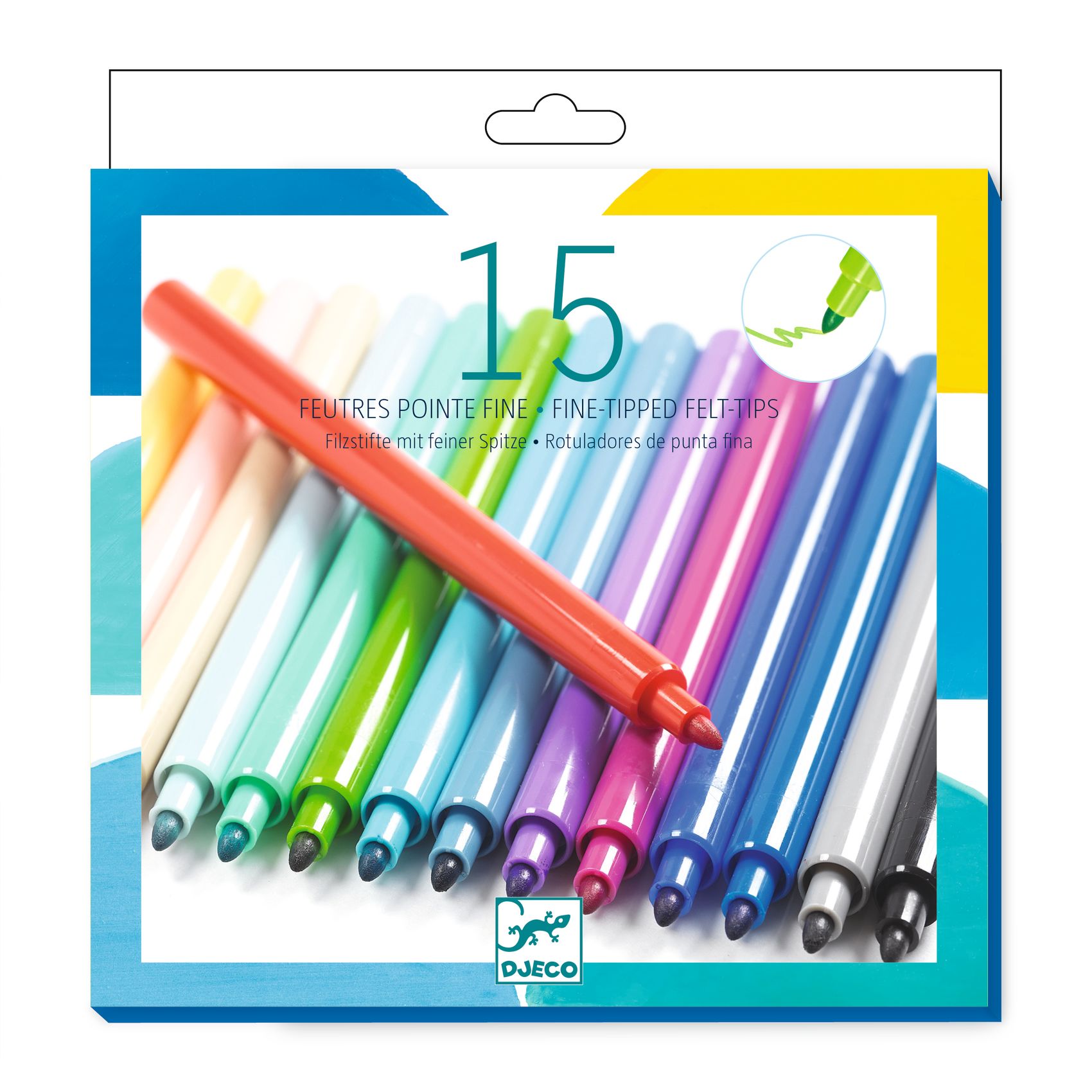 Filctoll készlet - Harmónia, 15 színű - Pacific - 2