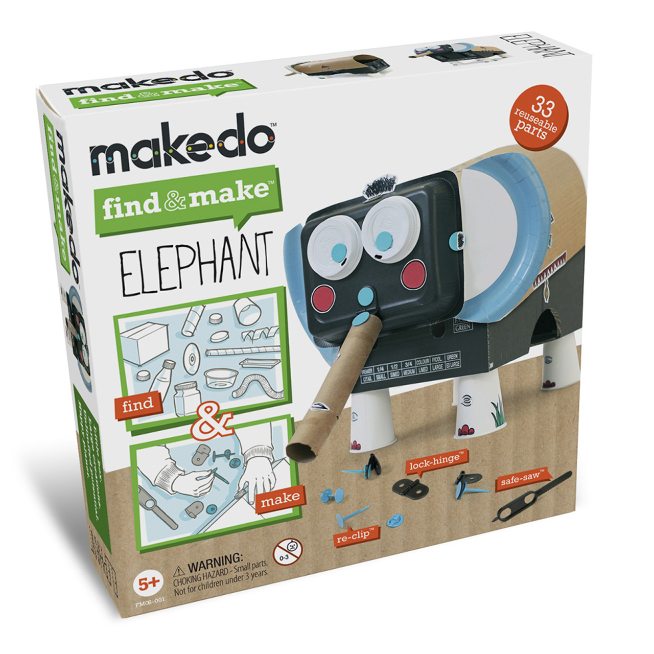 Find & Make - Elefántkészítő -  Elephant - 0