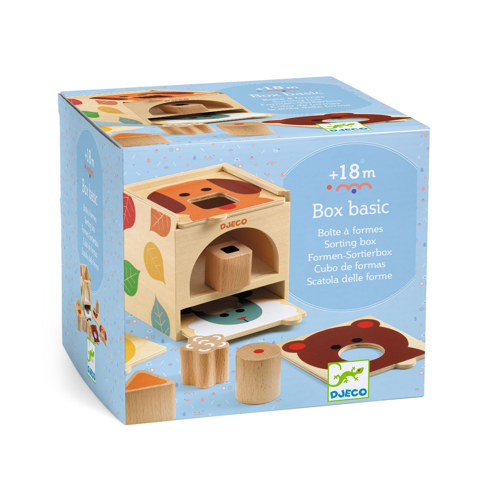 Formabedobó - Állatos kuckó - BoxBasic - 0