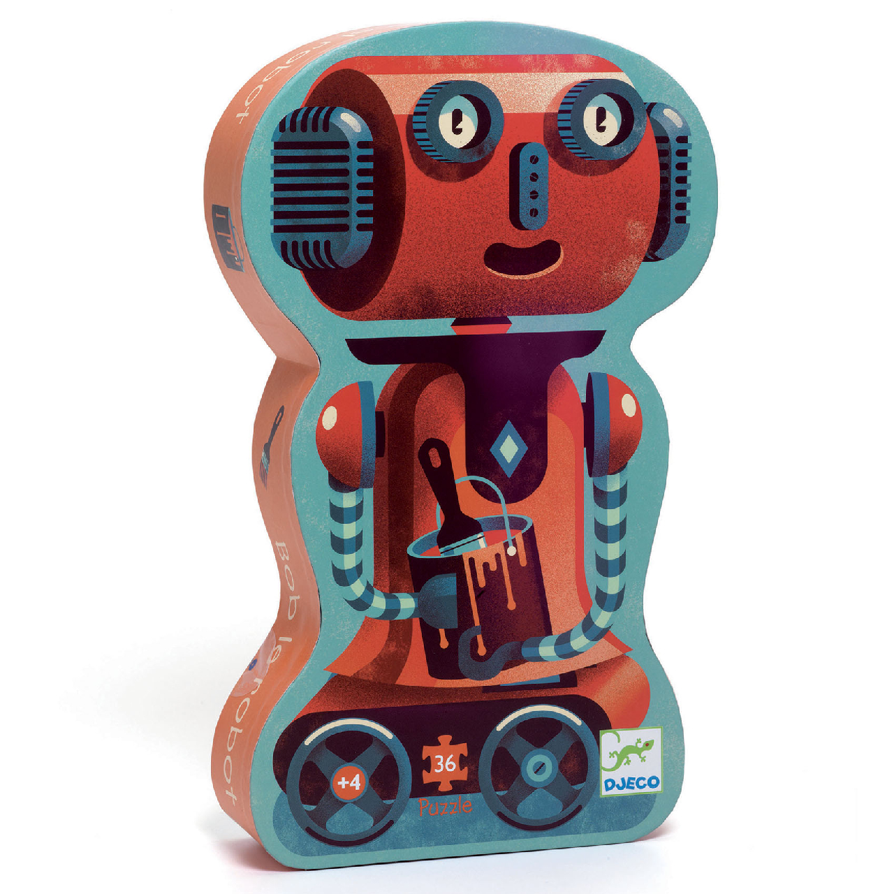 Formadobozos puzzle - Bobirobi, 36 db-os - Bob the robot - 0