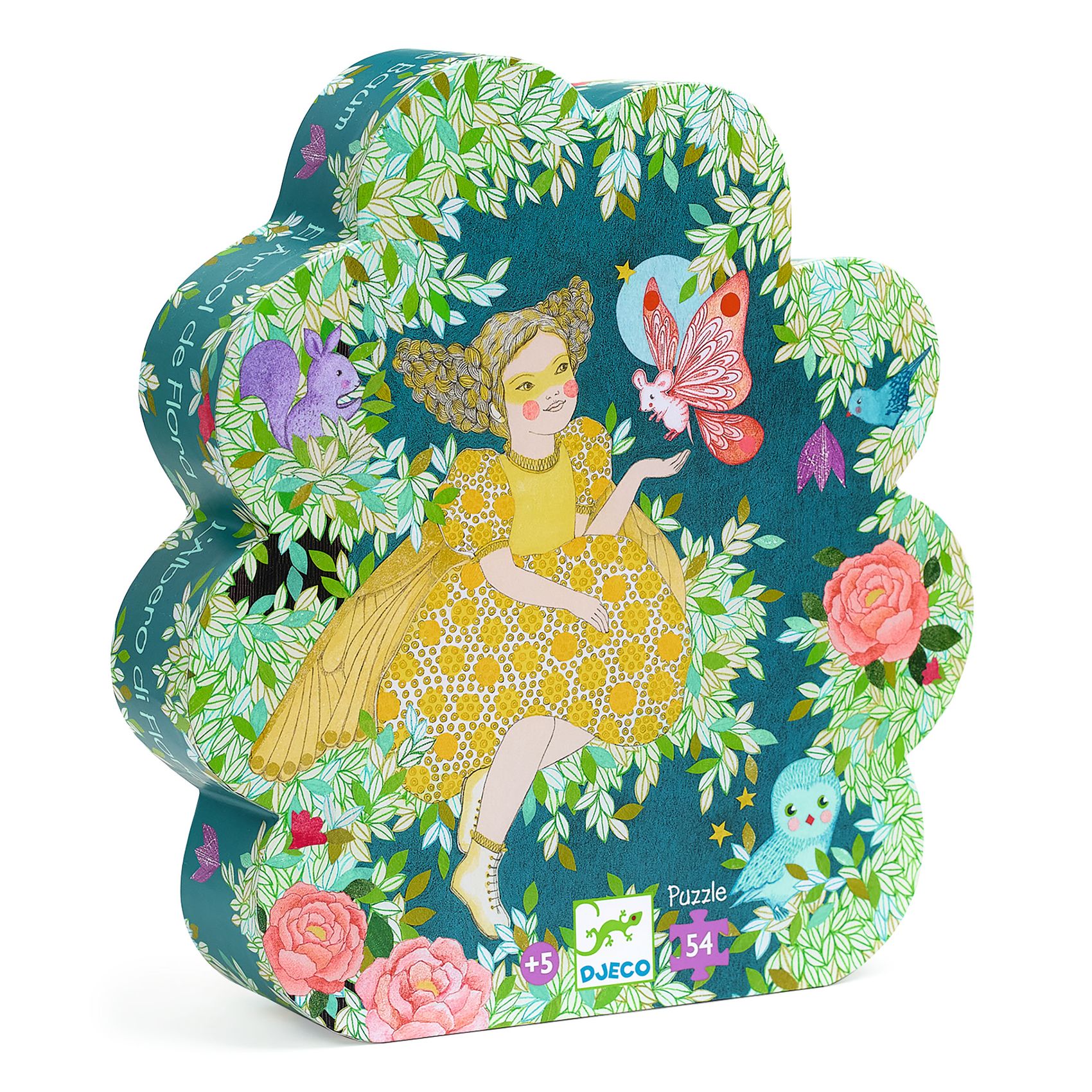 Formadobozos puzzle - Flóra álomfája, 54 db-os - Flora's Tree - 0