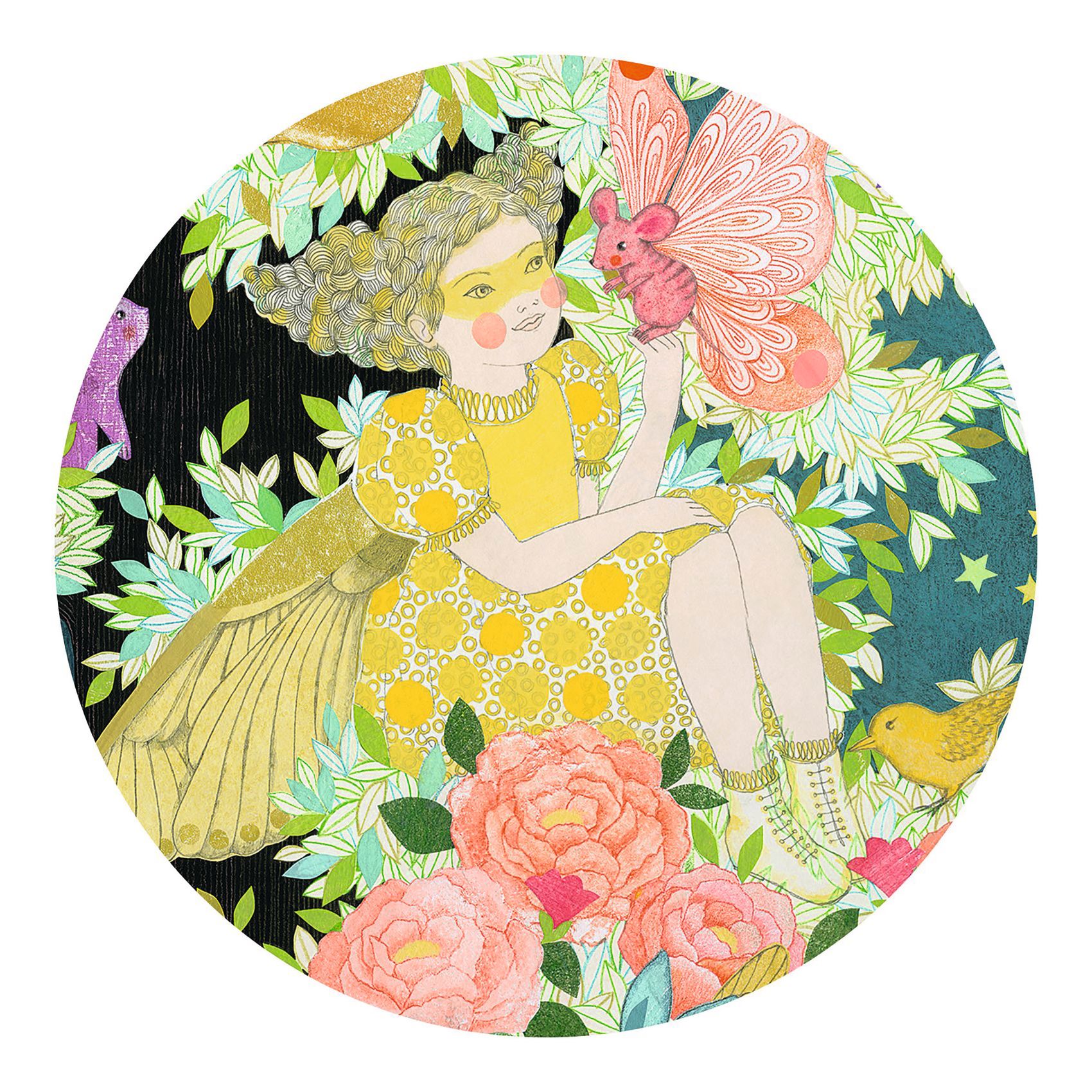 Formadobozos puzzle - Flóra álomfája, 54 db-os - Flora's Tree - 1