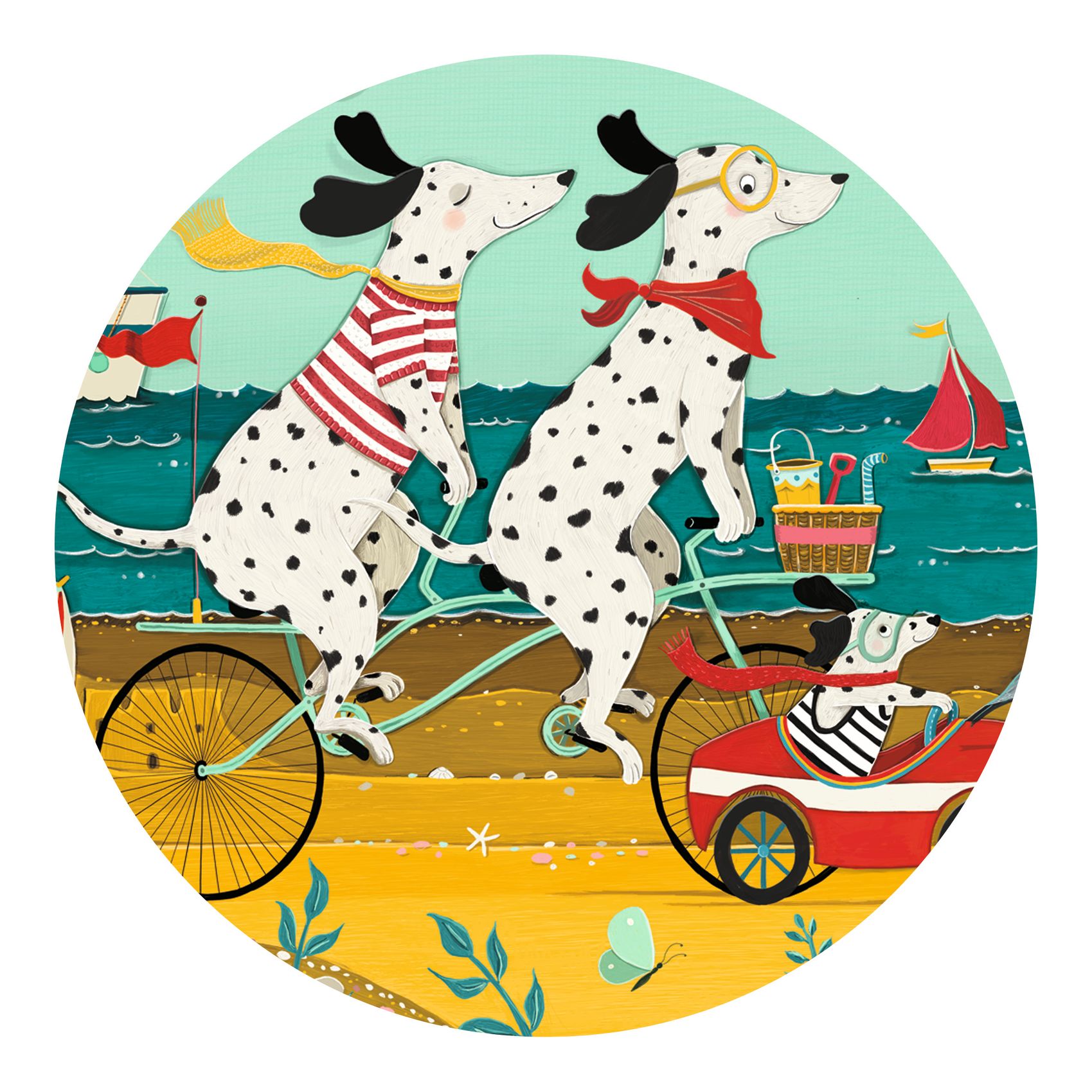 Formadobozos puzzle - Oli a dalmata kutyus, 24 db-os - Ollie, the Dalmatian - 2