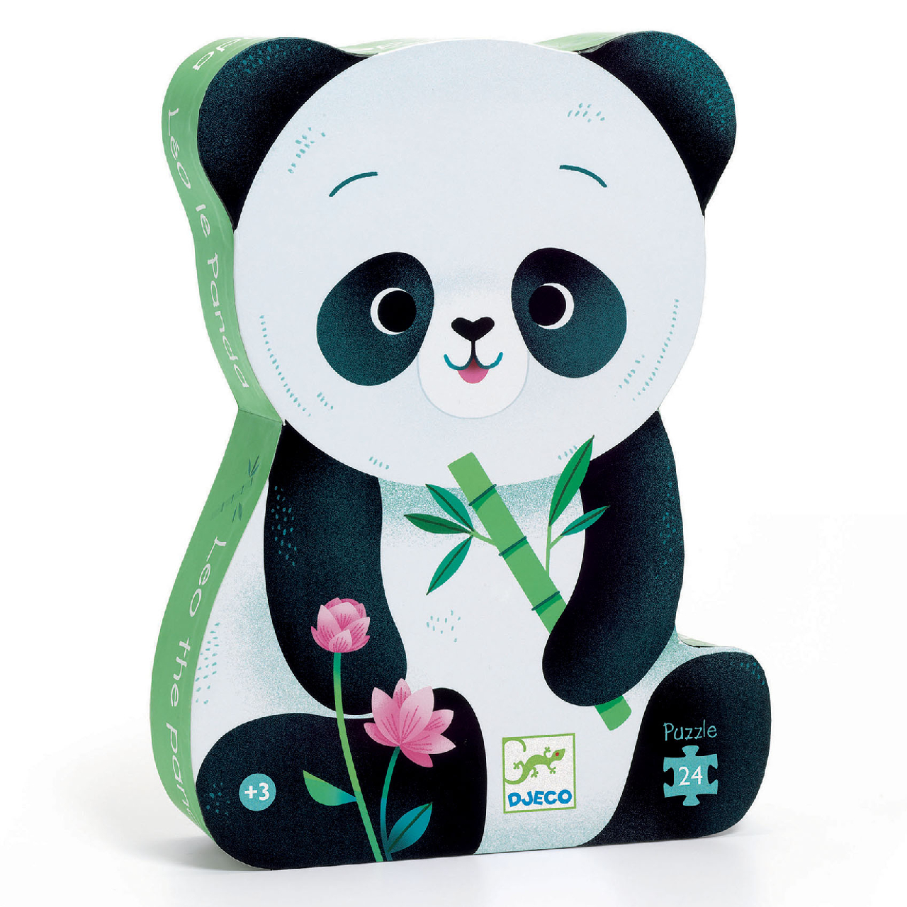 Formadobozos puzzle - Pici Panda Cuki, 24 db-os - Leo the panda - 0