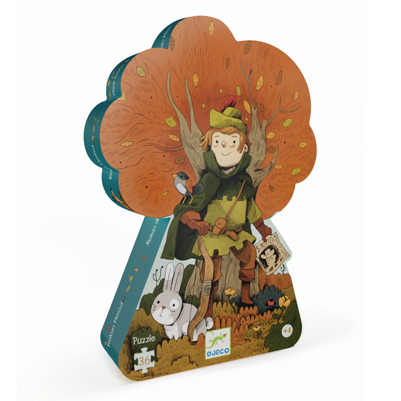 Formadobozos puzzle - Robin Hood, 36 db-os - Robin Hood - 0