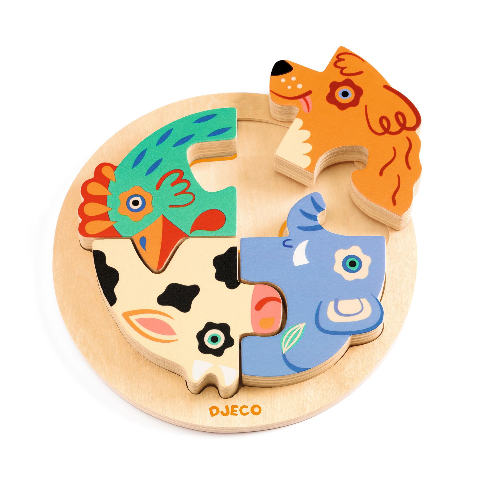 Formaillesztő, formaberakó - Kutyus körtánca - Rondo Dog - 1